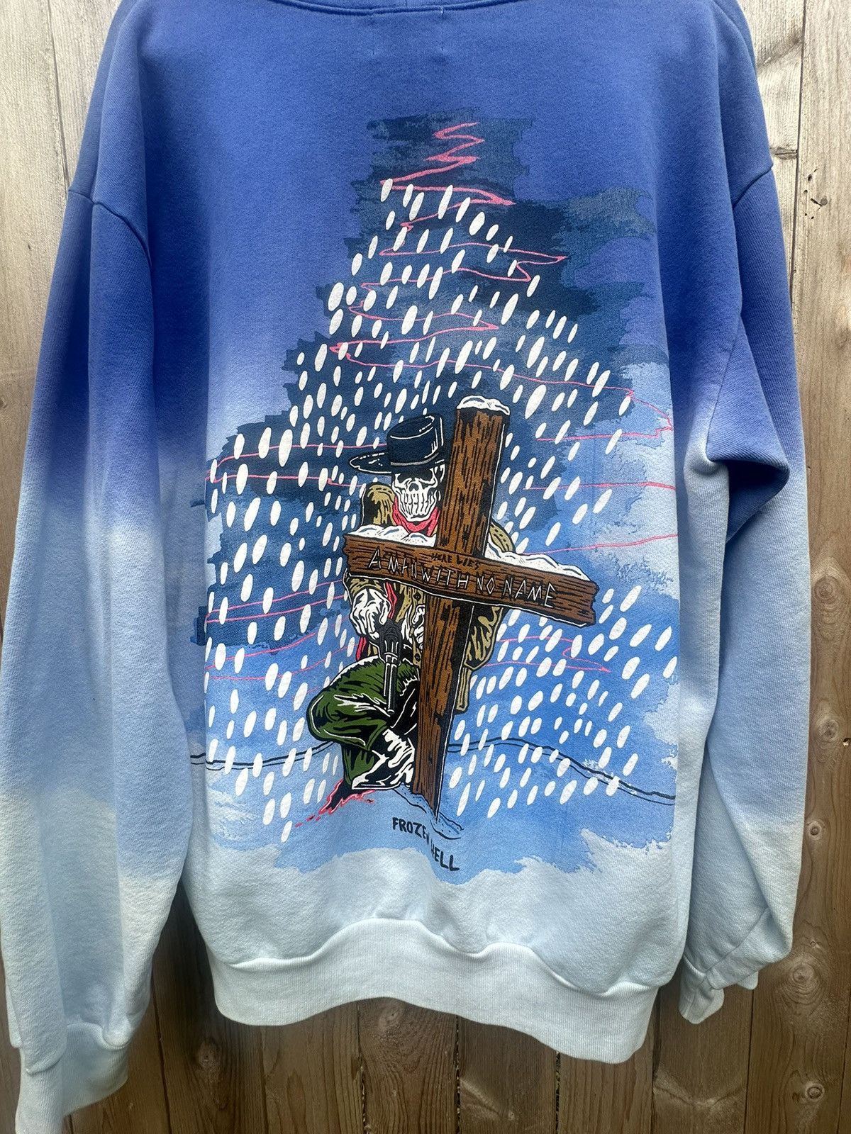 Warren Lotas Warren Lotas Blue Gradient Hoodie Size US L / EU 52-54 / 3 - 4 Thumbnail