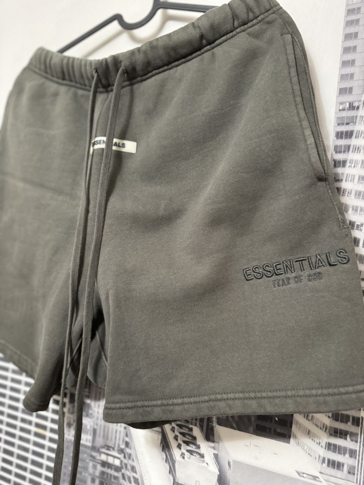 Fear of God 🔥OG Fear of God Essentials Sweat Shorts SZ XS Black Ink Size US 32 / EU 48 - 2 Thumbnail