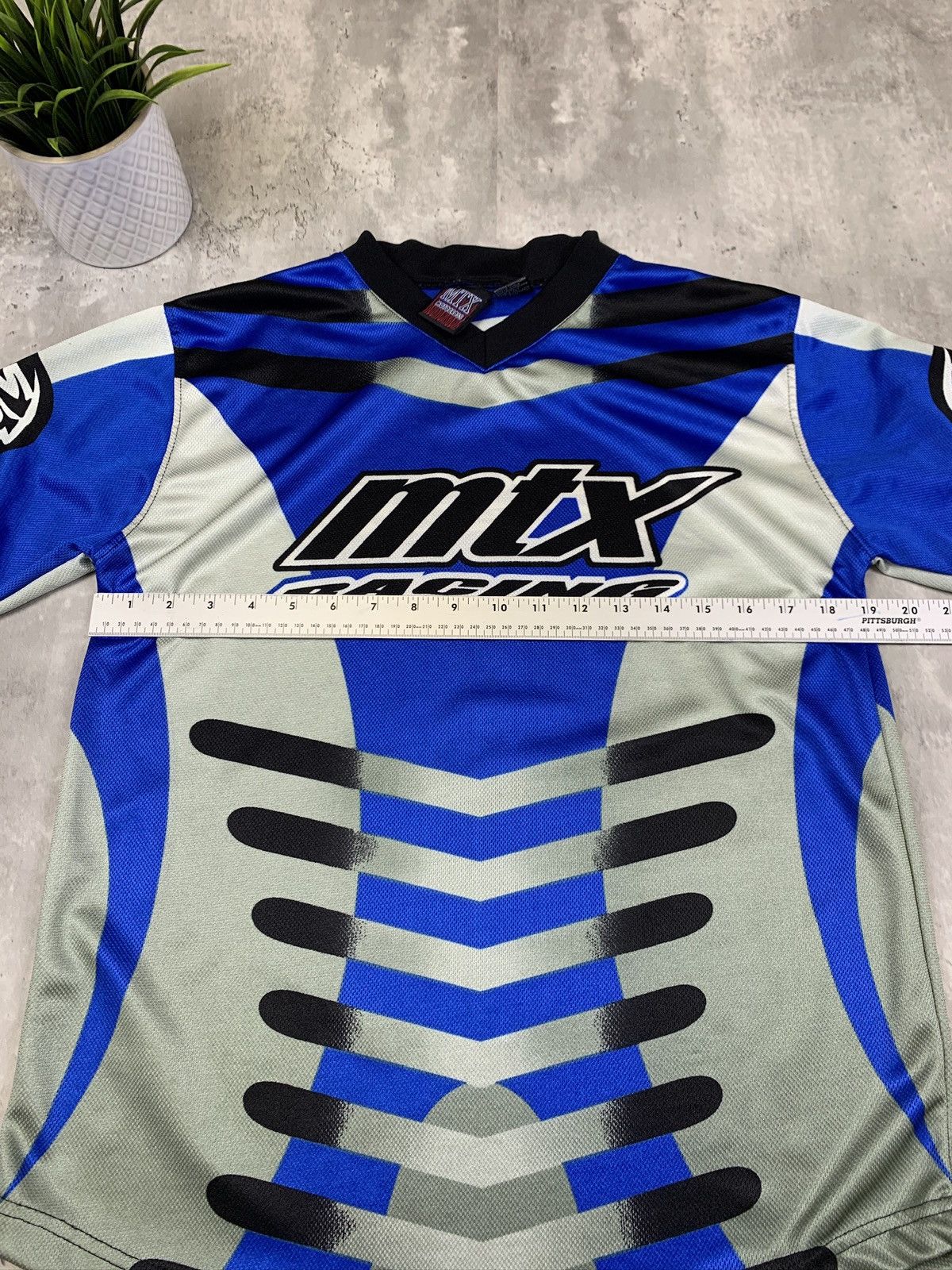 Vintage Motor Cross Racing Shirt All Over Print Size US S / EU 44-46 / 1 - 5 Thumbnail