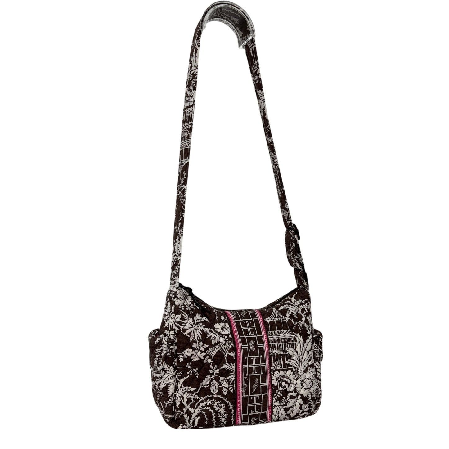 Vera Bradley Imperial Toile/imperial Birds Crossbody Bag in Brown, Women's