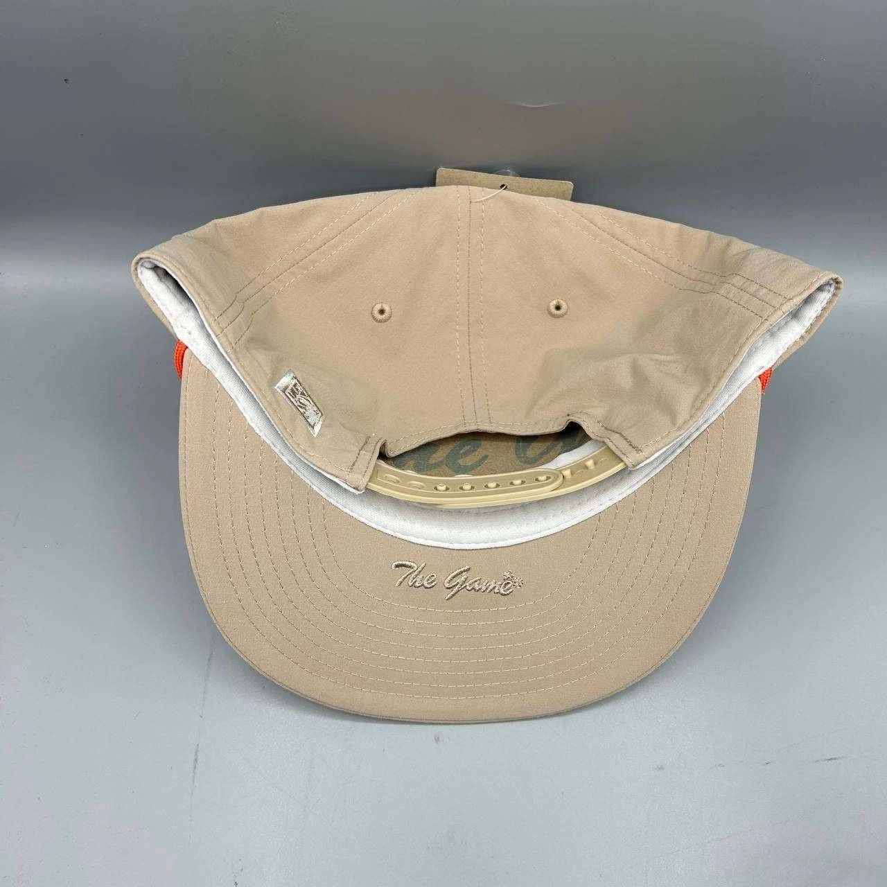 The Game Jackson Hole Hat Men Beige Embroidered The Game Snap Back Size ONE SIZE - 8 Thumbnail