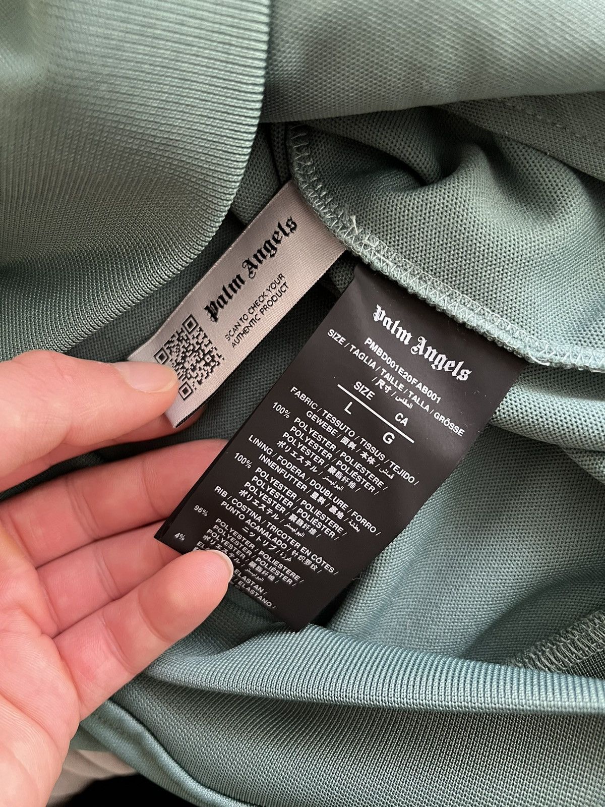 Palm Angels Palm Angels Tracksuit Top Light Zip-Up Jacket Windbreaker Size US M / EU 48-50 / 2 - 7 Thumbnail