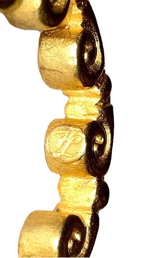 Karl Lagerfeld Karl Lagerfeld Scrollwork Hoop Earrings Size ONE SIZE - 6 Thumbnail