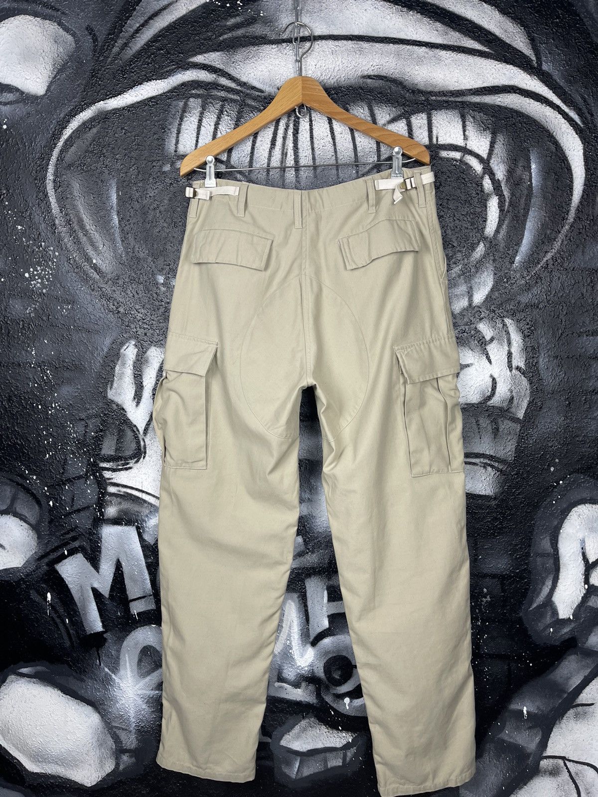 Vintage Vintage Bundeswehr Military Cargo Pants Men’s Size W35 L33 Size US 35 - 4 Thumbnail