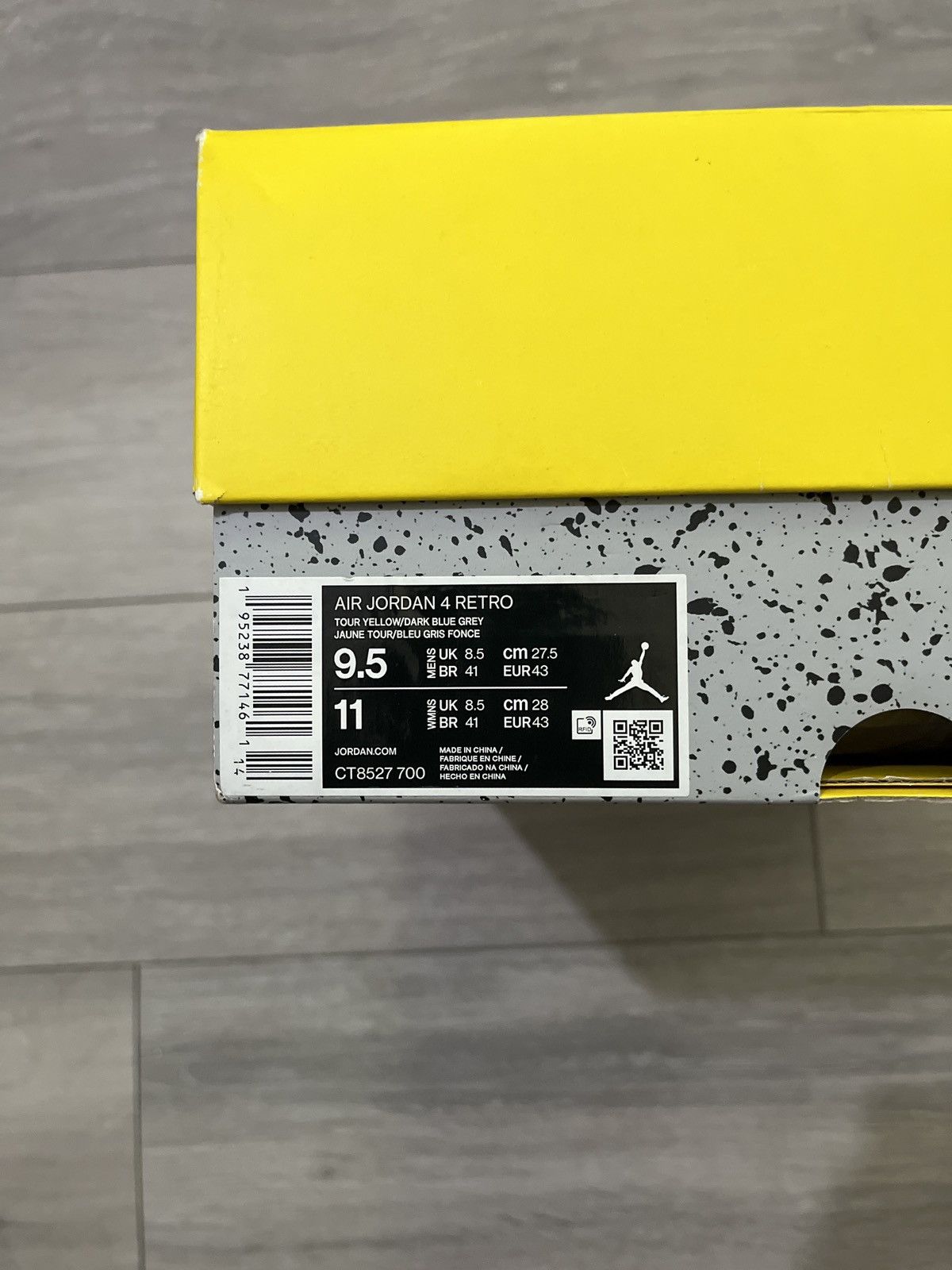 Jordan Brand × Nike Jordan 4 lightning Size US 8.5 / EU 41-42 - 6 Thumbnail