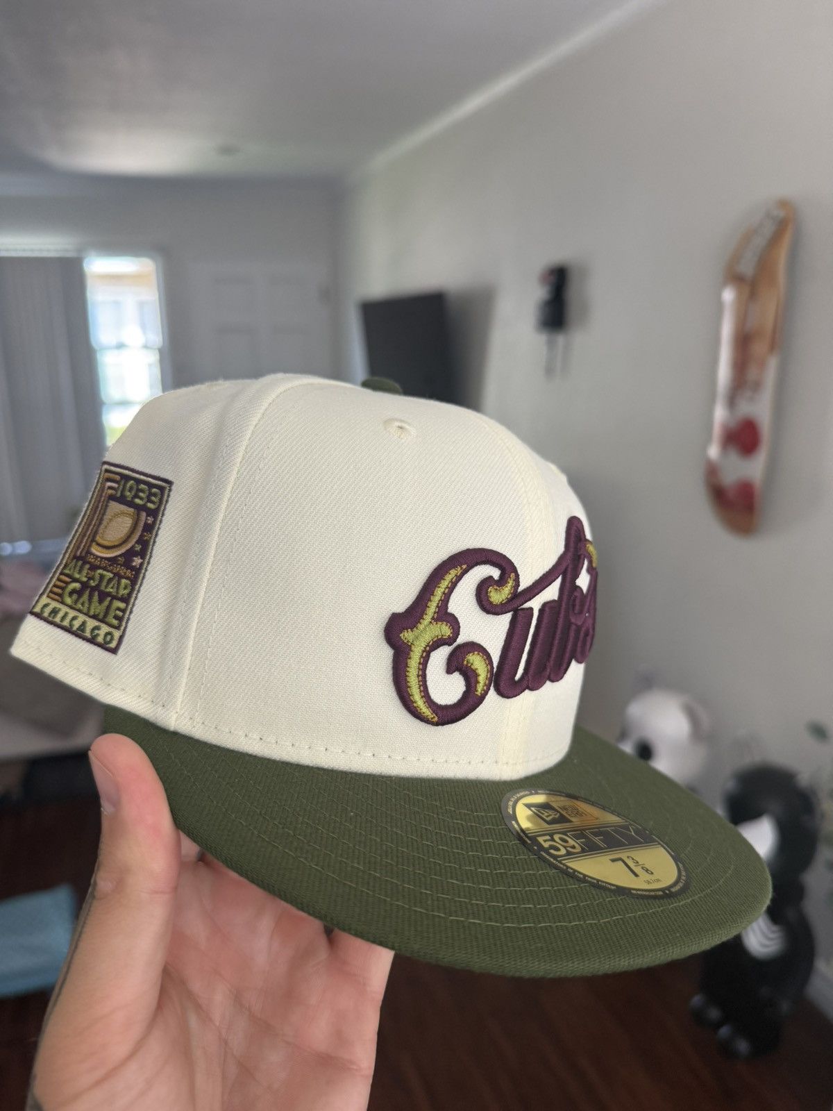 New Era Hat Club x New Era chicago cubs 7 3/8s Size ONE SIZE - 1 Thumbnail