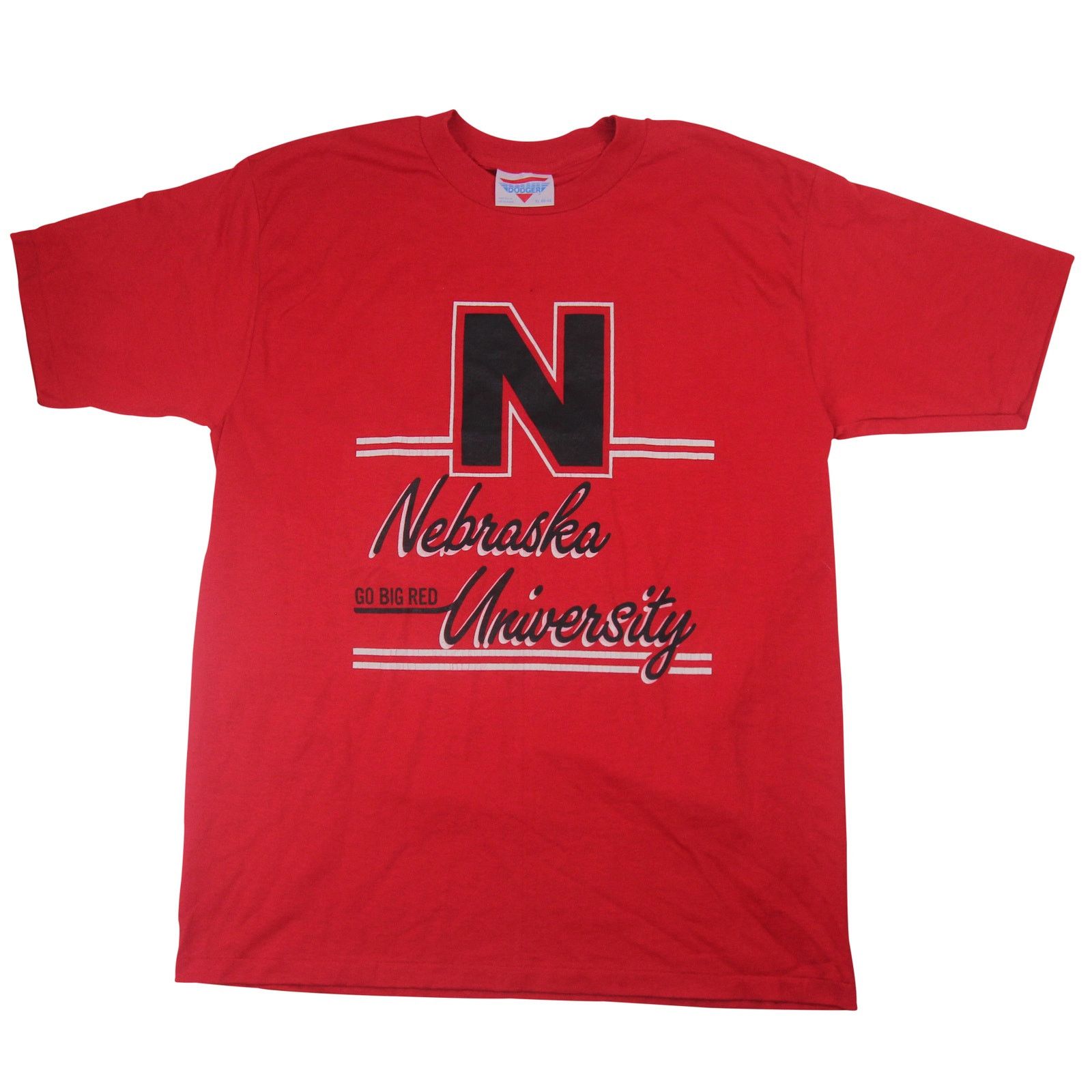 NCAA × Vintage Vintage Nebraska University Cornhuskers Graphic T Shirt Size US XL / EU 56 / 4 - 1 Thumbnail