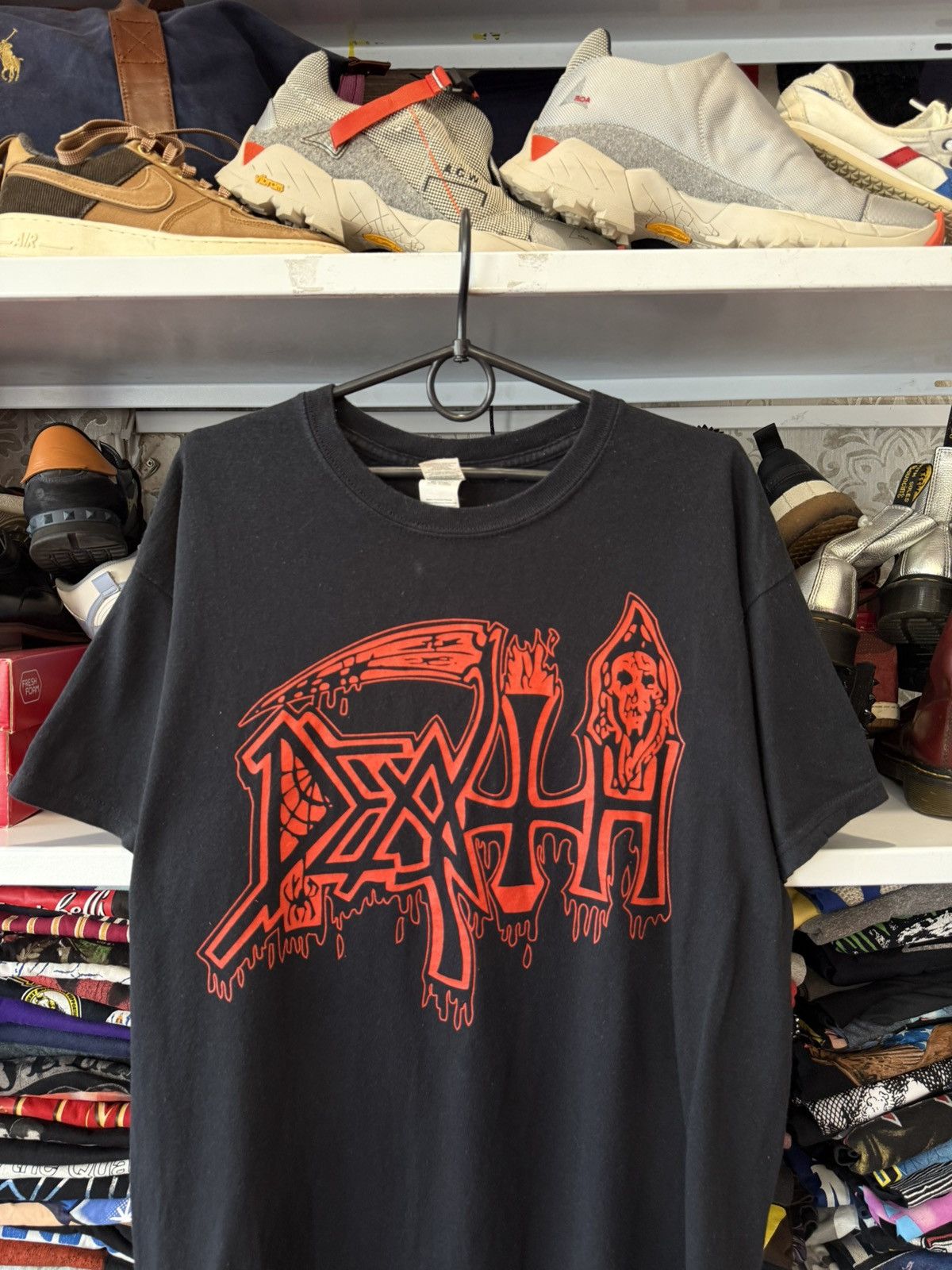Band Tees Vintage Death 2008 Life Will Never Last Razamataz T-Shirt Size US L / EU 52-54 / 3 - 2 Thumbnail