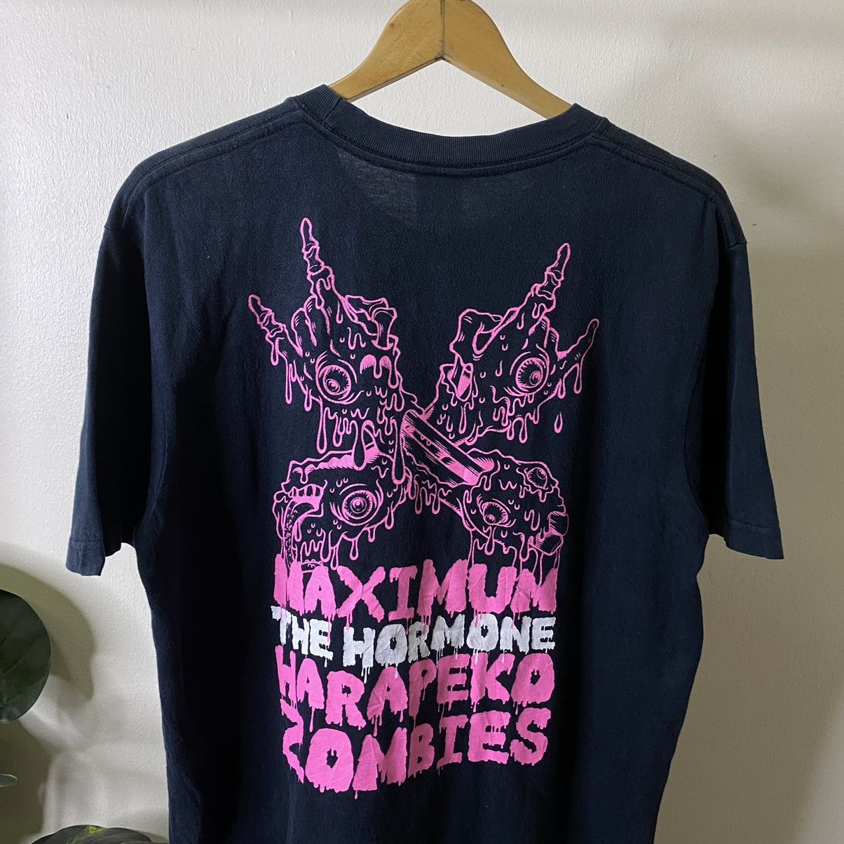 Band Tees 2000s Maximum The Hormone Japan Heavy Metal Harapeko Zombies Size US M / EU 48-50 / 2 - 2 Thumbnail