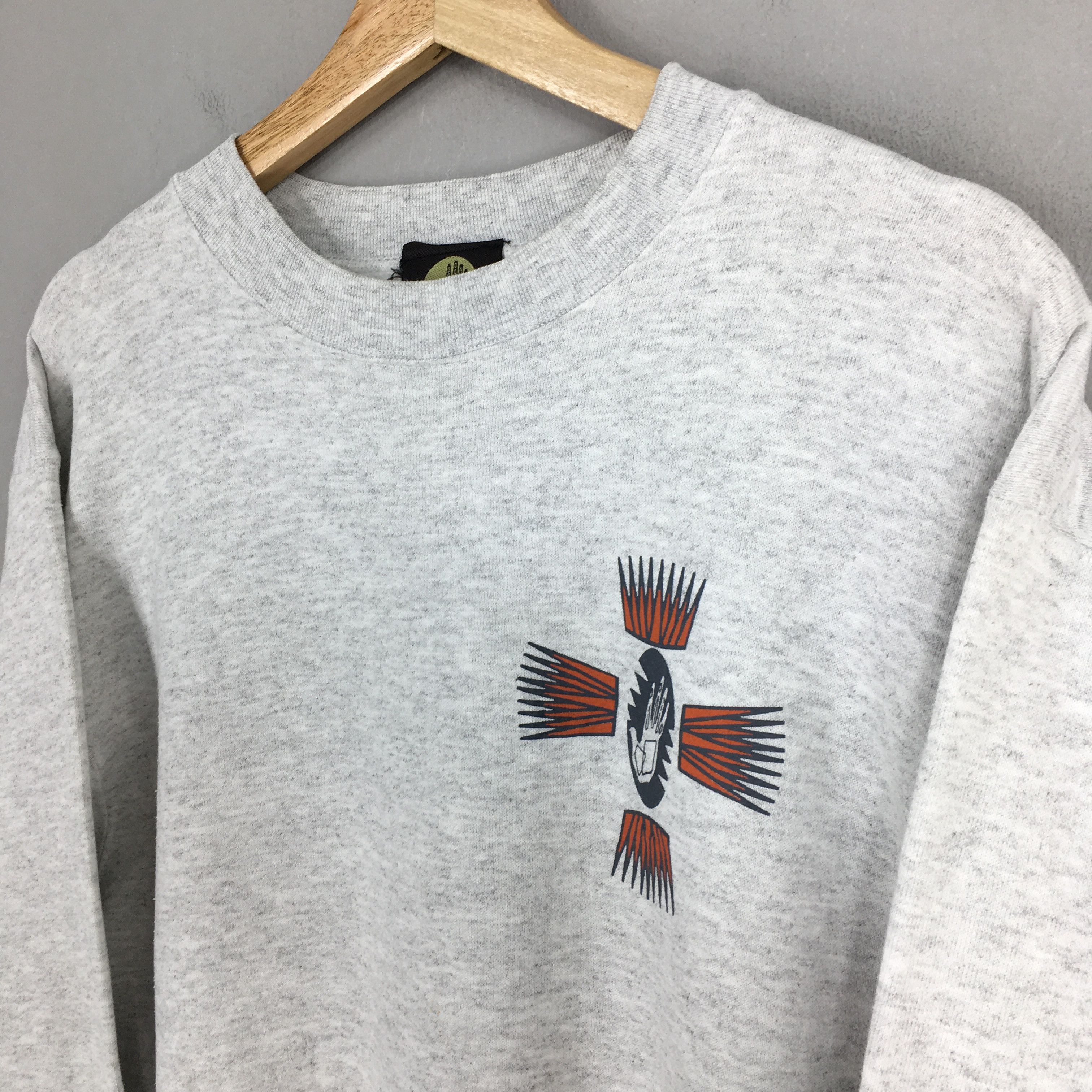 Body Glove × Vintage Vintage 90s Body Glove Surfing Gray Sweatshirt Medium Size US M / EU 48-50 / 2 - 3 Thumbnail