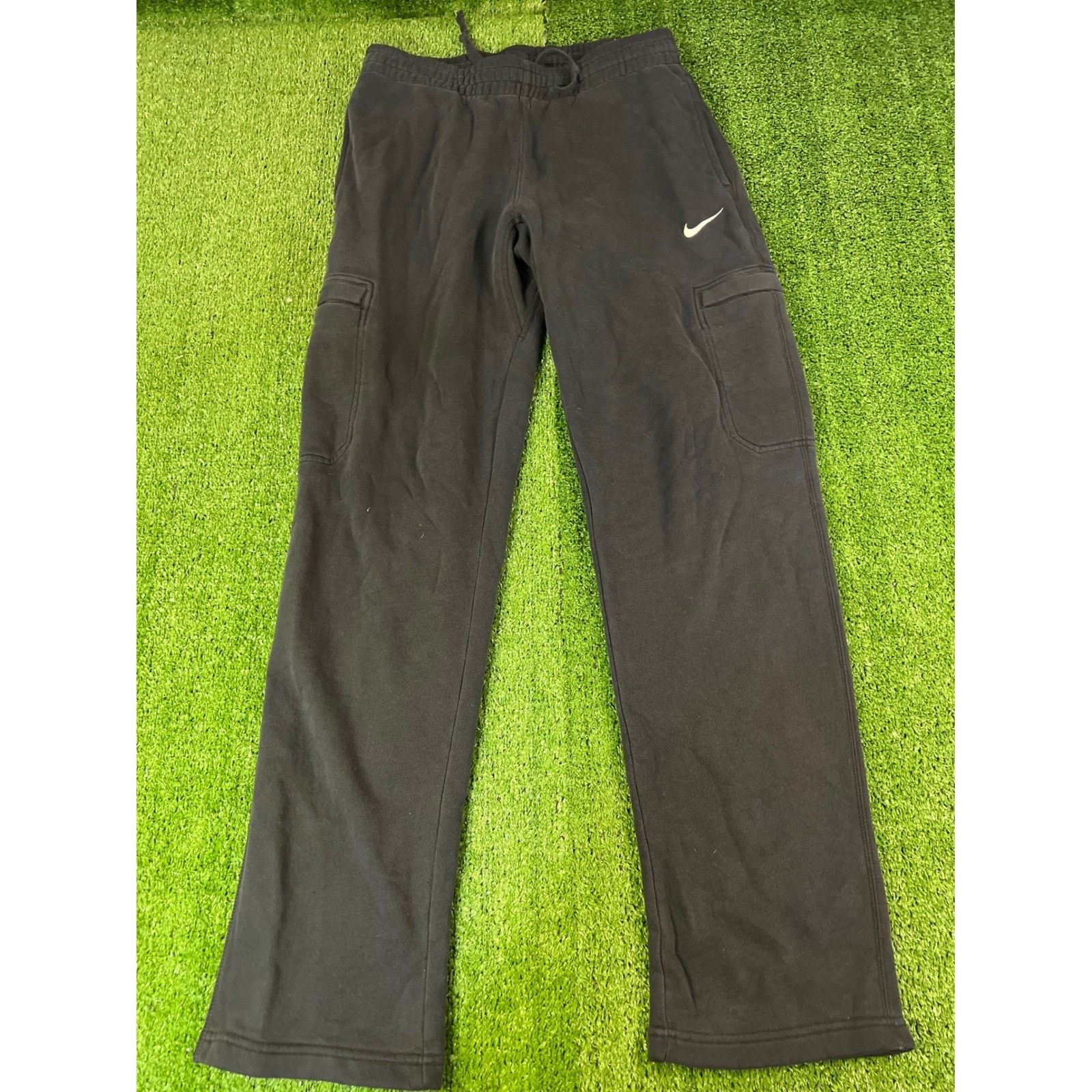 Nike Nike Y2K Mens Black Fleece Cargo Baggy Joggers Medium Size US 32 / EU 48 - 1 Thumbnail