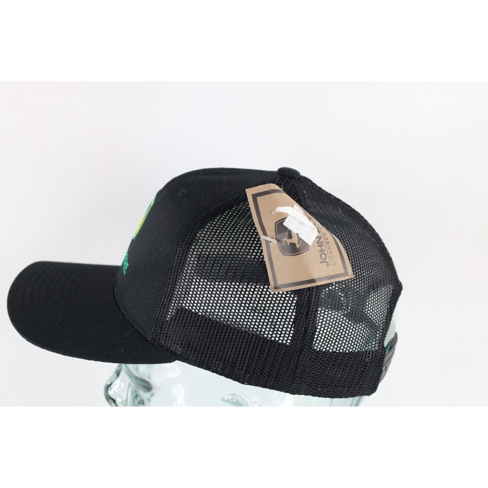 John Deere × Vintage Deadstock Vintage John Deere Tractors Spell Out Trucker Hat Size ONE SIZE - 2 Thumbnail