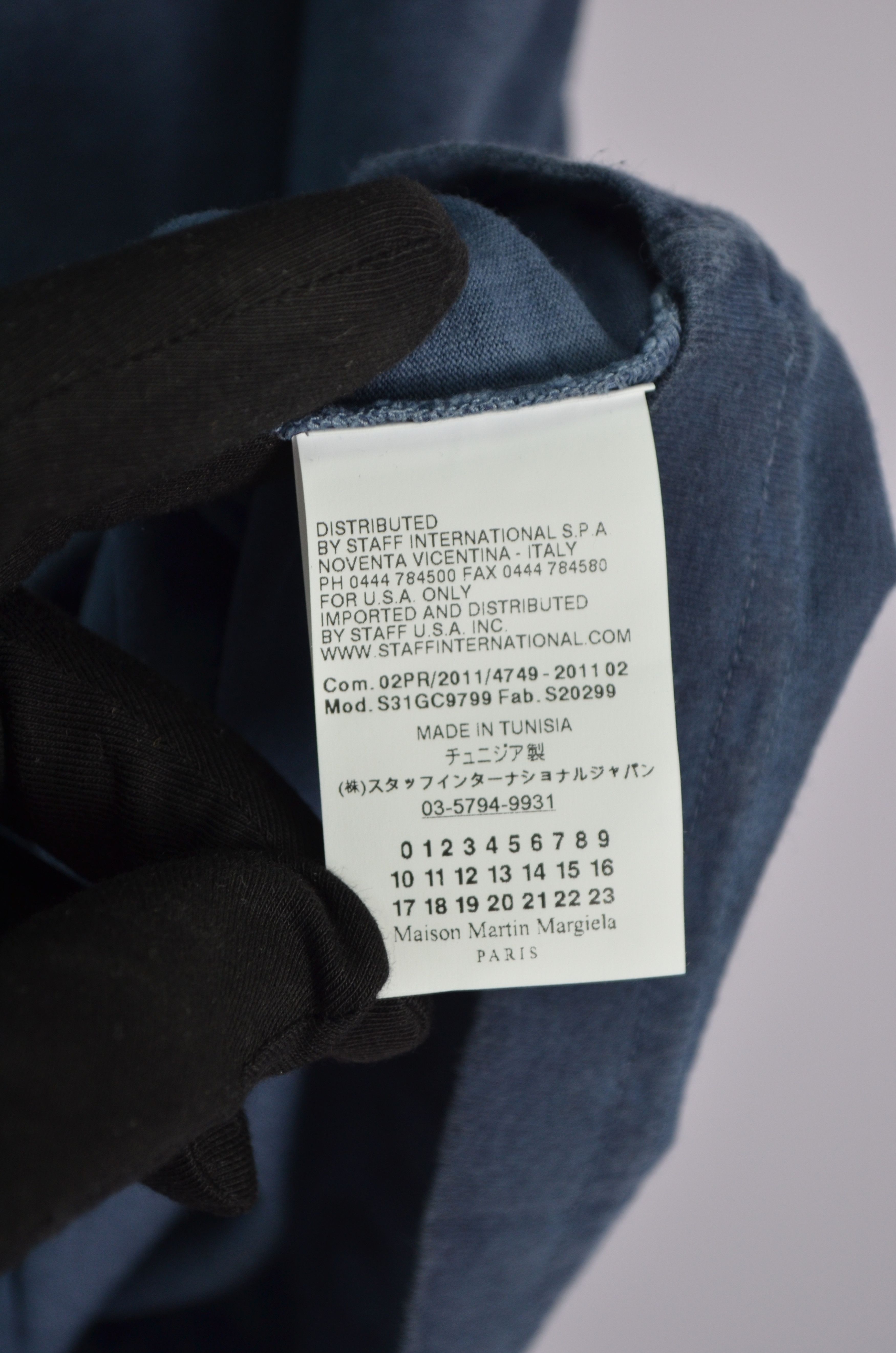 Maison Margiela Maison Martin Margiela AIDS Awareness Garment Dyed T-Shirt Size US M / EU 48-50 / 2 - 7 Thumbnail