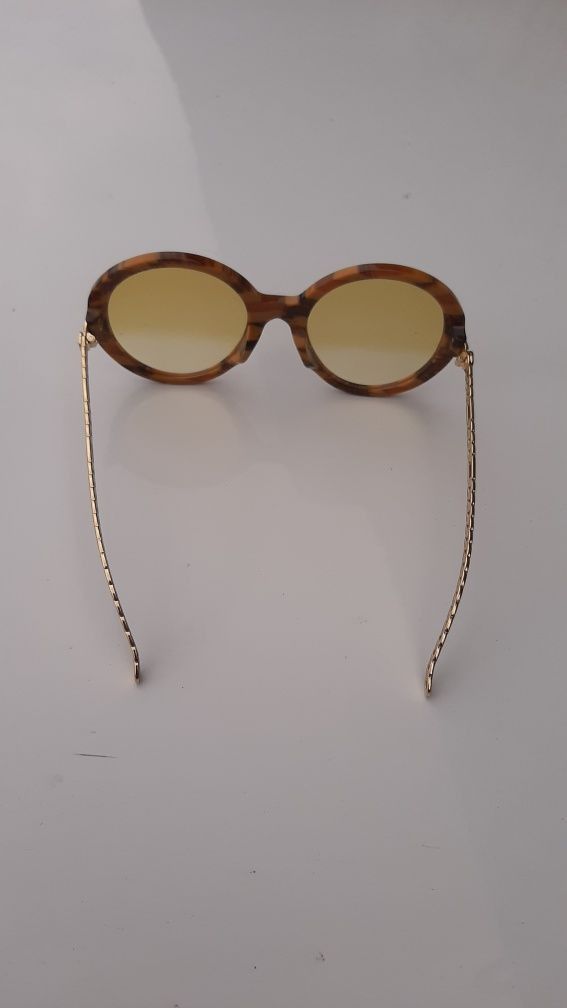 Gucci Gucci Havana Gold GG0726S Sunglasses Size ONE SIZE - 2 Thumbnail