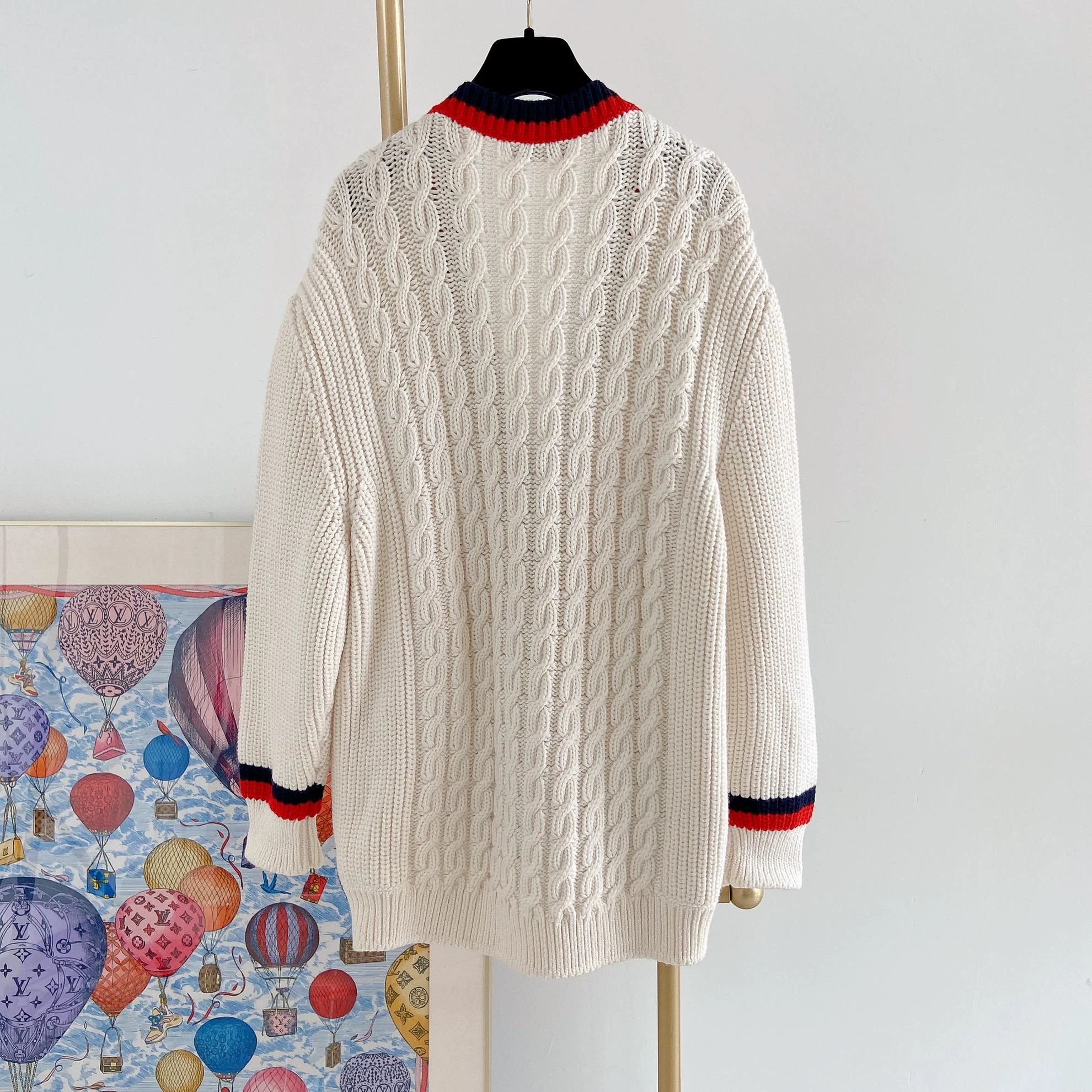 Miu Miu MIU MIU Women's Preppy Cardigan Size 40 Size S / US 4 / IT 40 - 3 Thumbnail