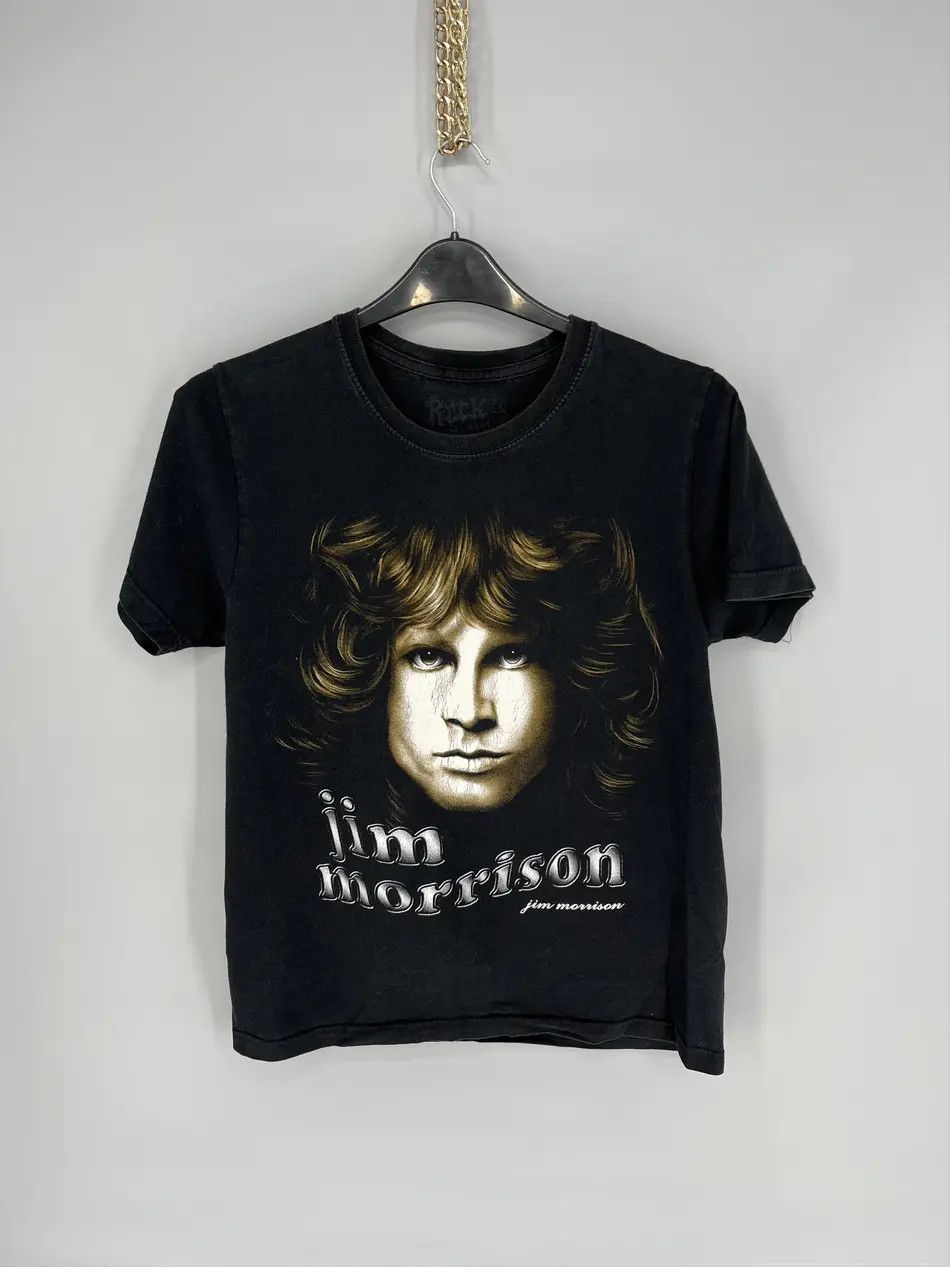 Band Tees × Vintage Vintage Y2k Jim Morrison The Doors Rare T-Shirt Band Tee Size US S / EU 44-46 / 1 - 1 Thumbnail