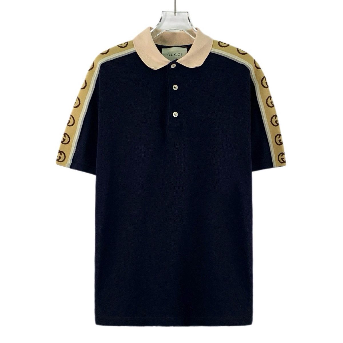 Gucci Gucci Collared Single-breasted Short Sleeve Polo Shirt K26WX Size S / US 4 / IT 40 - 1 Thumbnail