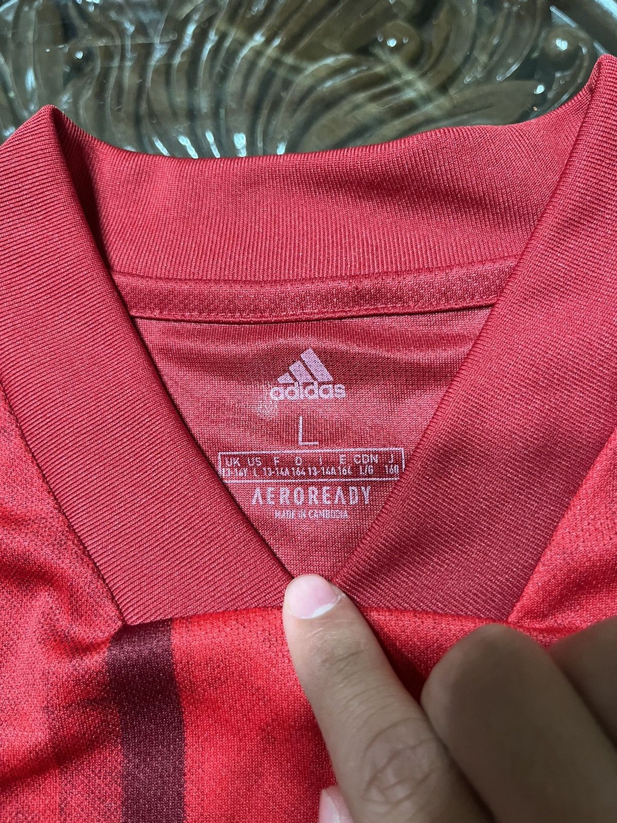 Adidas Adidas 2020/2021 SpainNational Team Anniversary Home Jersey Size US XXS / EU 40 - 2 Thumbnail