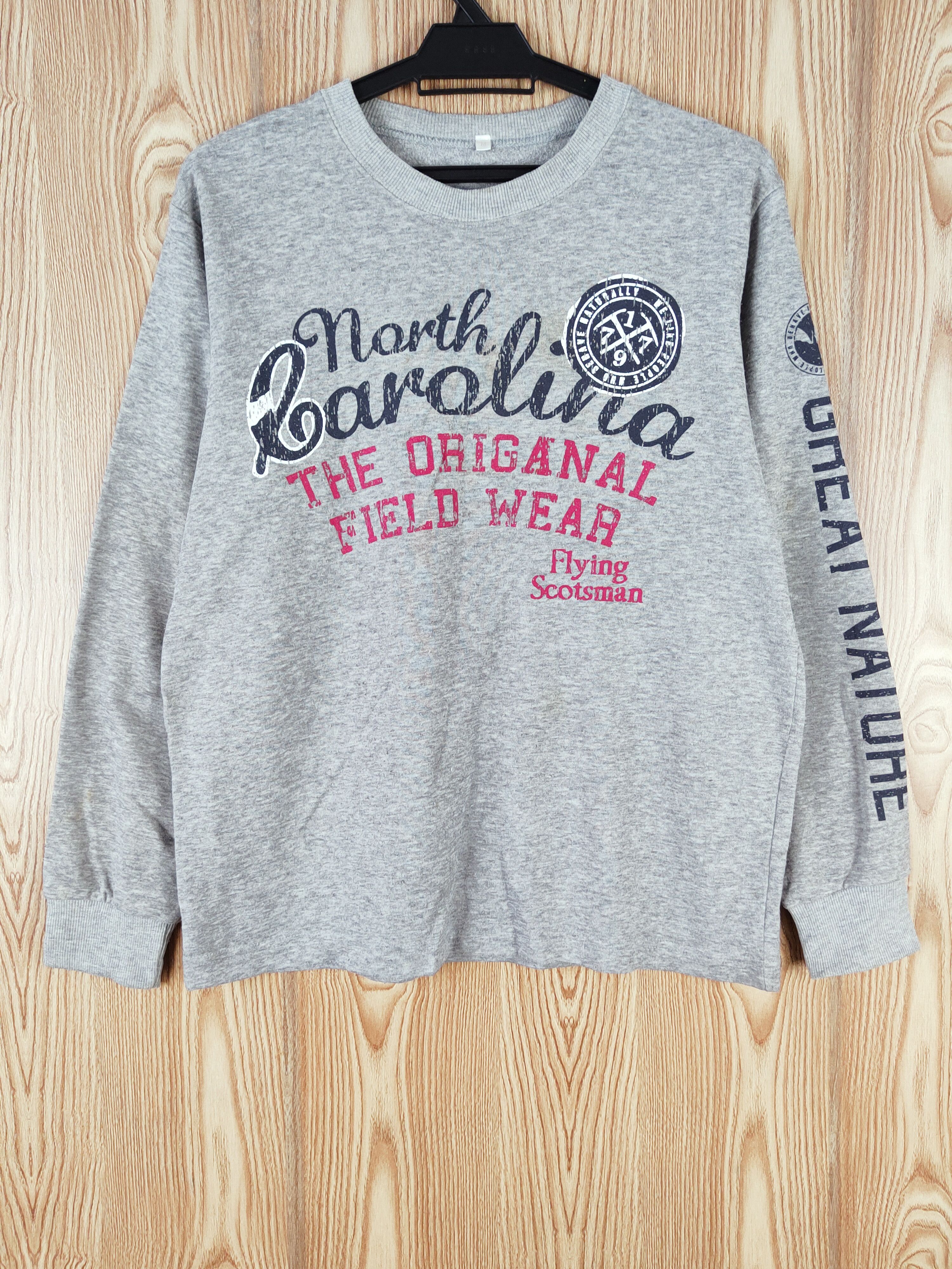 Japanese Brand × Vintage Vintage Japanese Brand Gray Sweatshirts Size US M / EU 48-50 / 2 - 1 Thumbnail