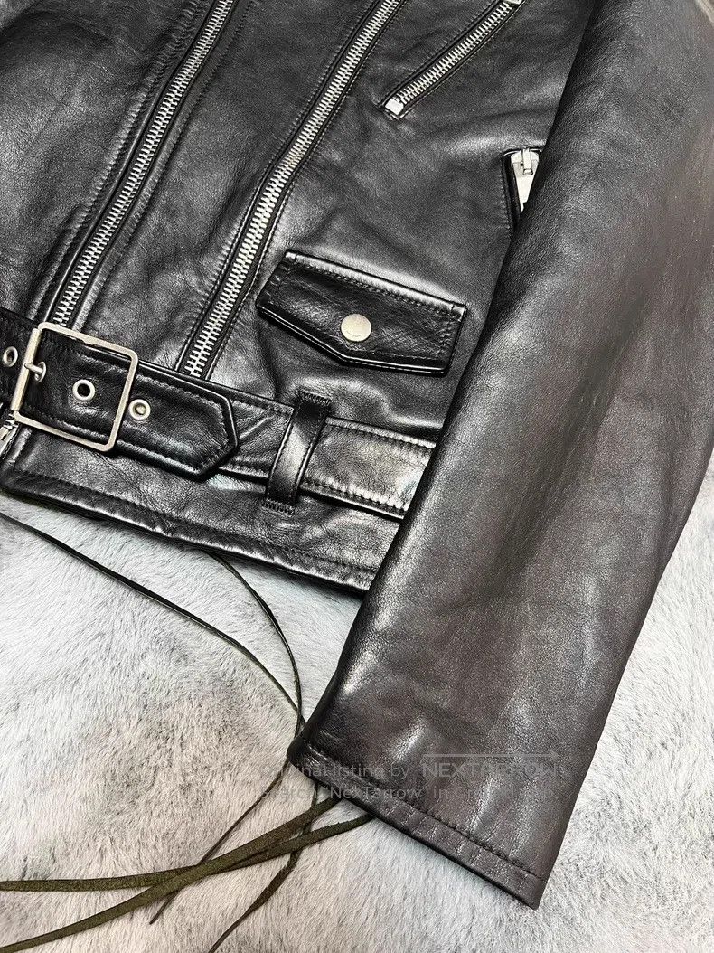 Saint Laurent Paris Saint Laurent Paris Biker Leather Jacket Size US S / EU 44-46 / 1 - 6 Thumbnail