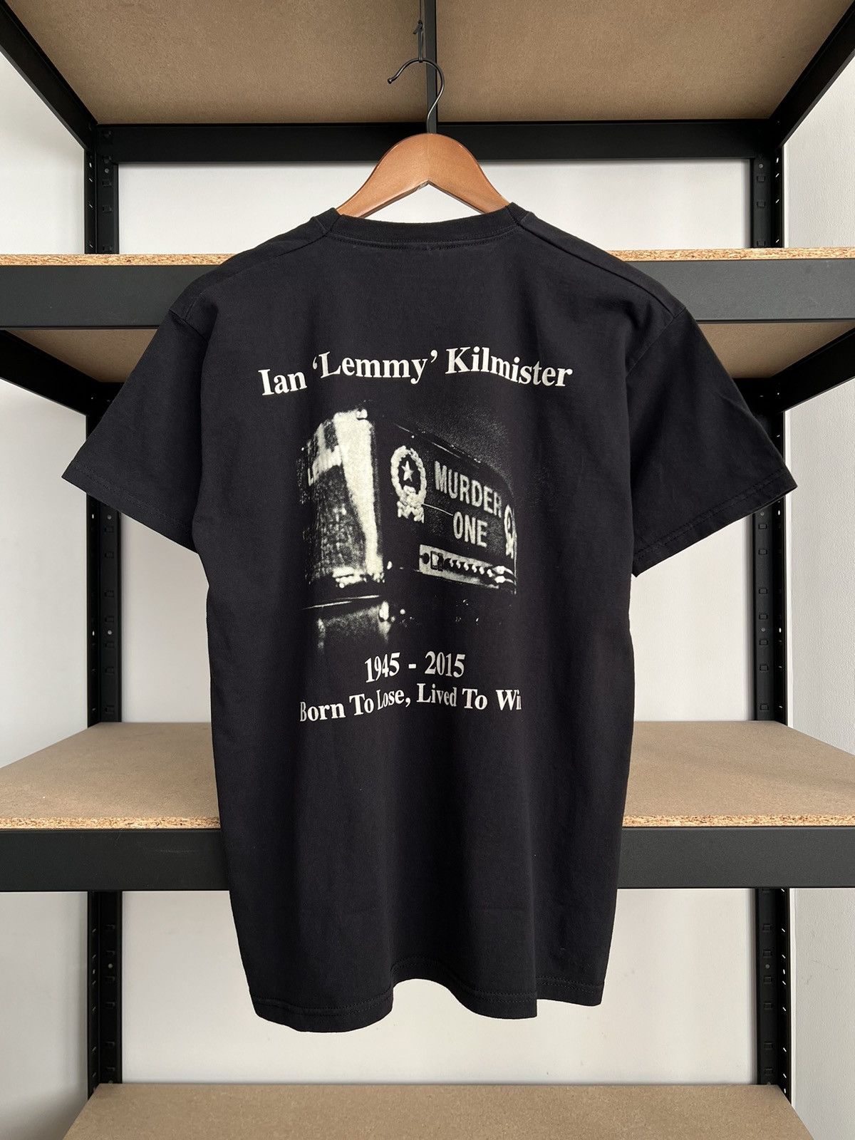 Band Tees Vintage 2016 Motorhead Lemmy Kilmister Band Black T-shirt Size US M / EU 48-50 / 2 - 4 Thumbnail