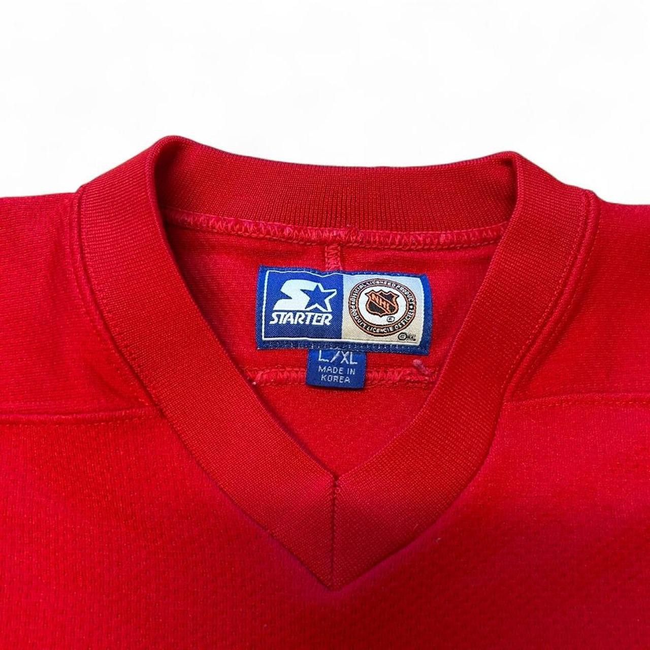 Starter Vintage Detroit Red Wings Fedorov 91 Starter Hockey Jersey Size US M / EU 48-50 / 2 - 3 Thumbnail
