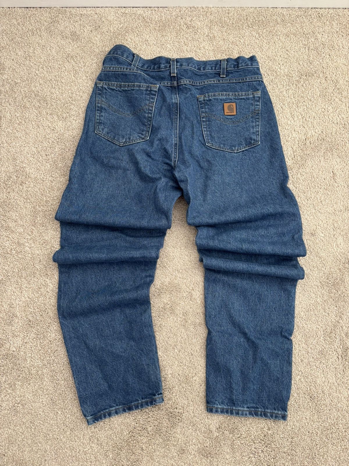 Carhartt Vintage Carhartt Denim Workwear Jeans Size US 34 / EU 50 - 1 Thumbnail