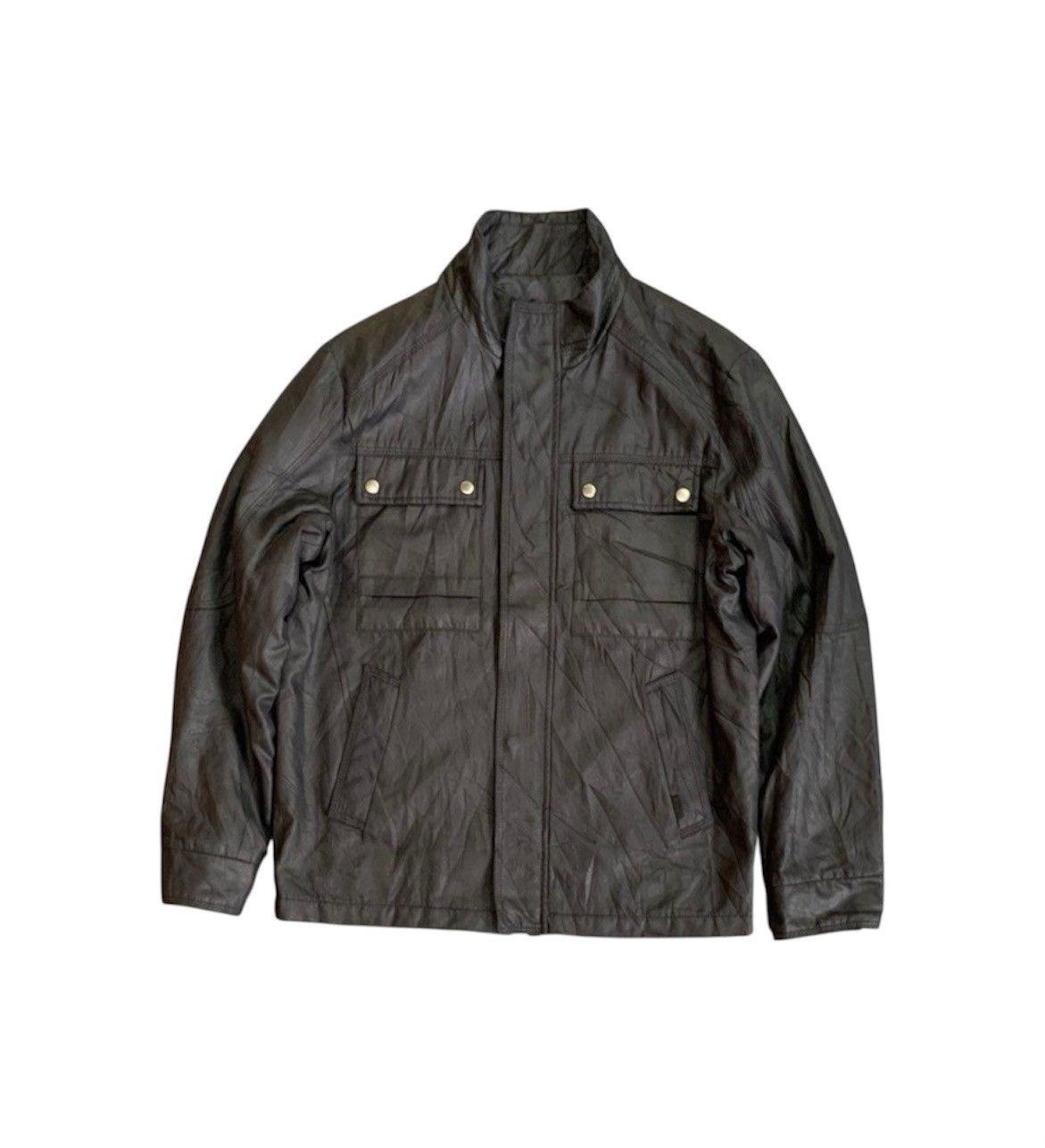 Genuine Leather Vintage Leather Mtalk Trucker Jacket Size M / US 6-8 / IT 42-44 - 1 Thumbnail