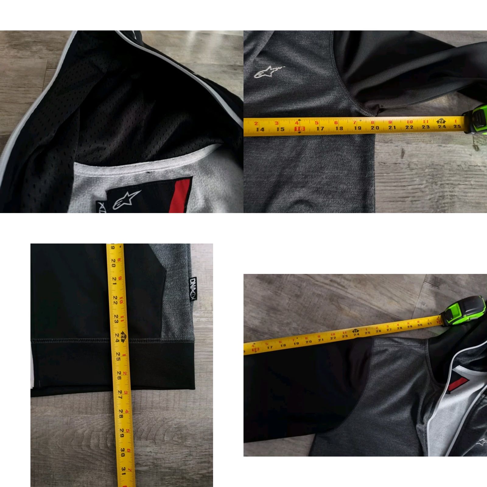 Alpinestars Alpinestars Full Zip Hoodie DNA Tech Men's Size Small Zippered Hood EUC Black/gray Polyester Zip Hoodie X Size US S / EU 44-46 / 1 - 8 Thumbnail