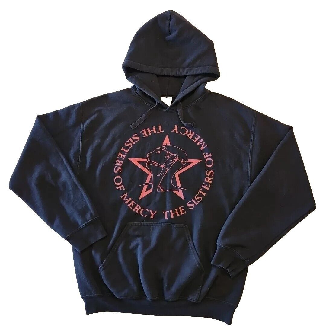 Vintage Vintage The Sisters of Mercy Hoodie Black Mens Sz M Merciful Size US M / EU 48-50 / 2 - 5 Thumbnail