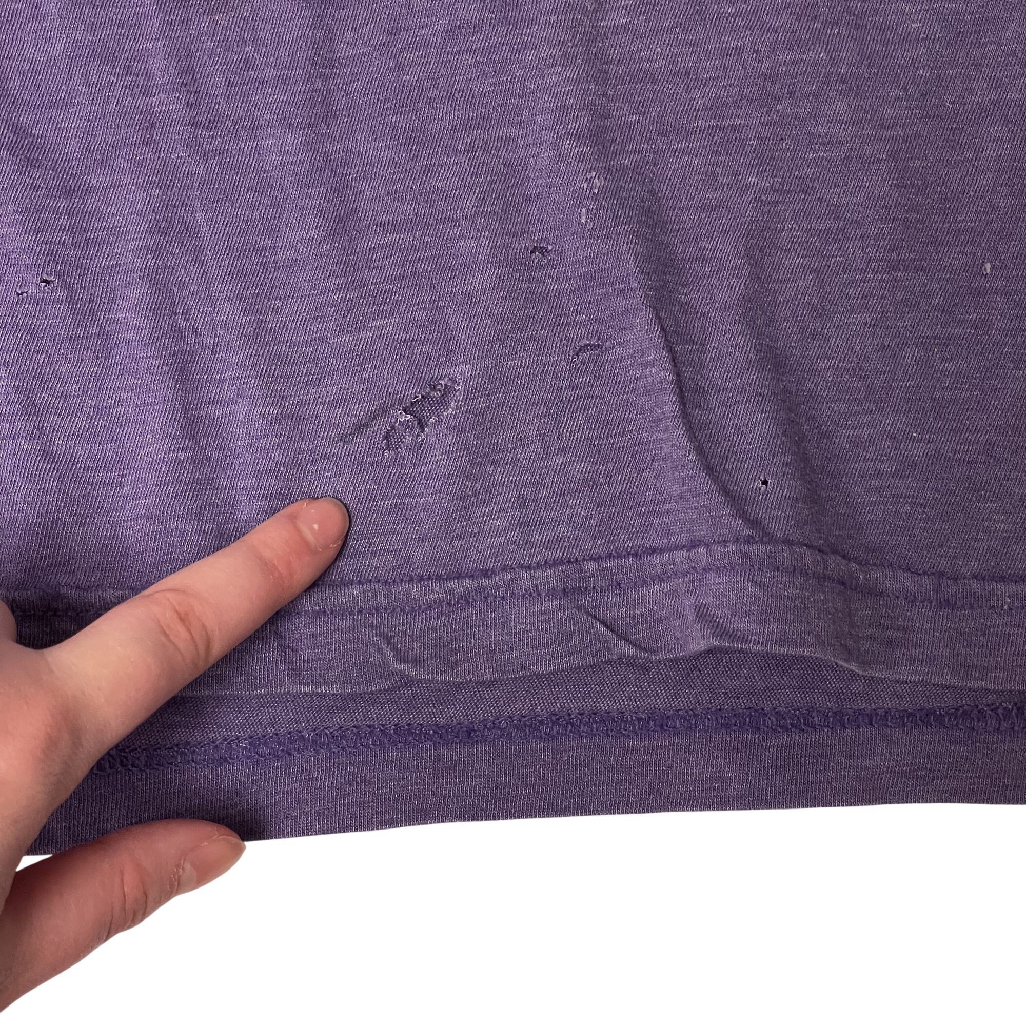Coca Cola Vtg Coca Cola Purple GRAPE FANTA Ultra SOFT Soda Pop Shirt Size US XL / EU 56 / 4 - 3 Thumbnail