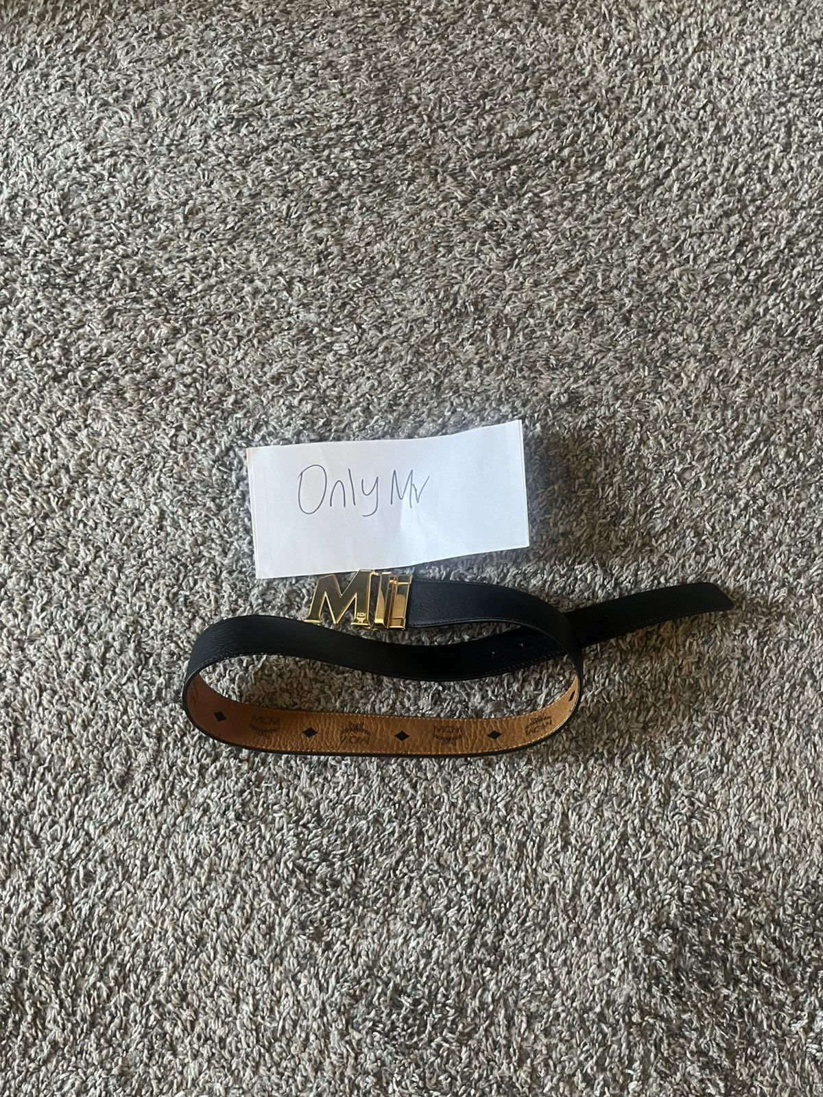 MCM MCM Reversible Belt Size 32 - 2 Thumbnail