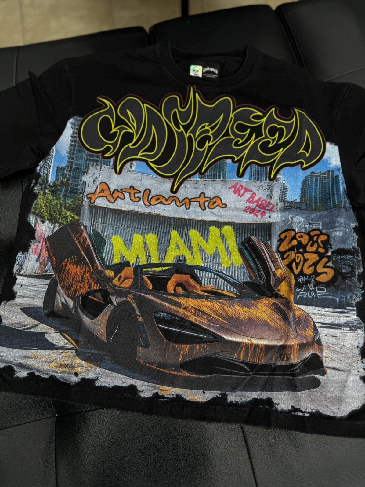 Godspeed Godspeed Miami Lambo Tee Shirt Size S (NEW) Size US S / EU 44-46 / 1 - 3 Thumbnail