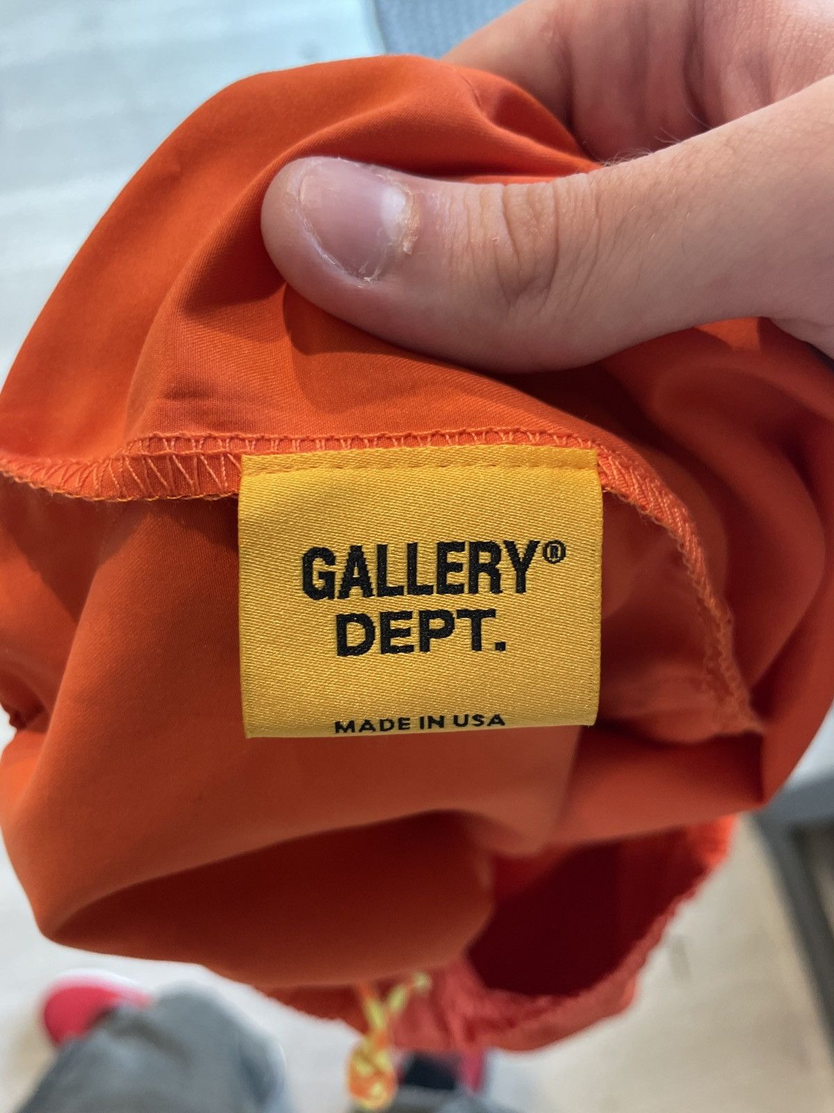 Gallery Dept. Gallery Dept. Zuma Nylon Short Orange M Size US 32 / EU 48 - 6 Thumbnail