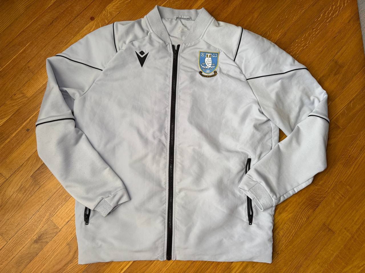 Macron Sheffield Wednesday macron soccer jacket Size US XL / EU 56 / 4 - 1 Thumbnail