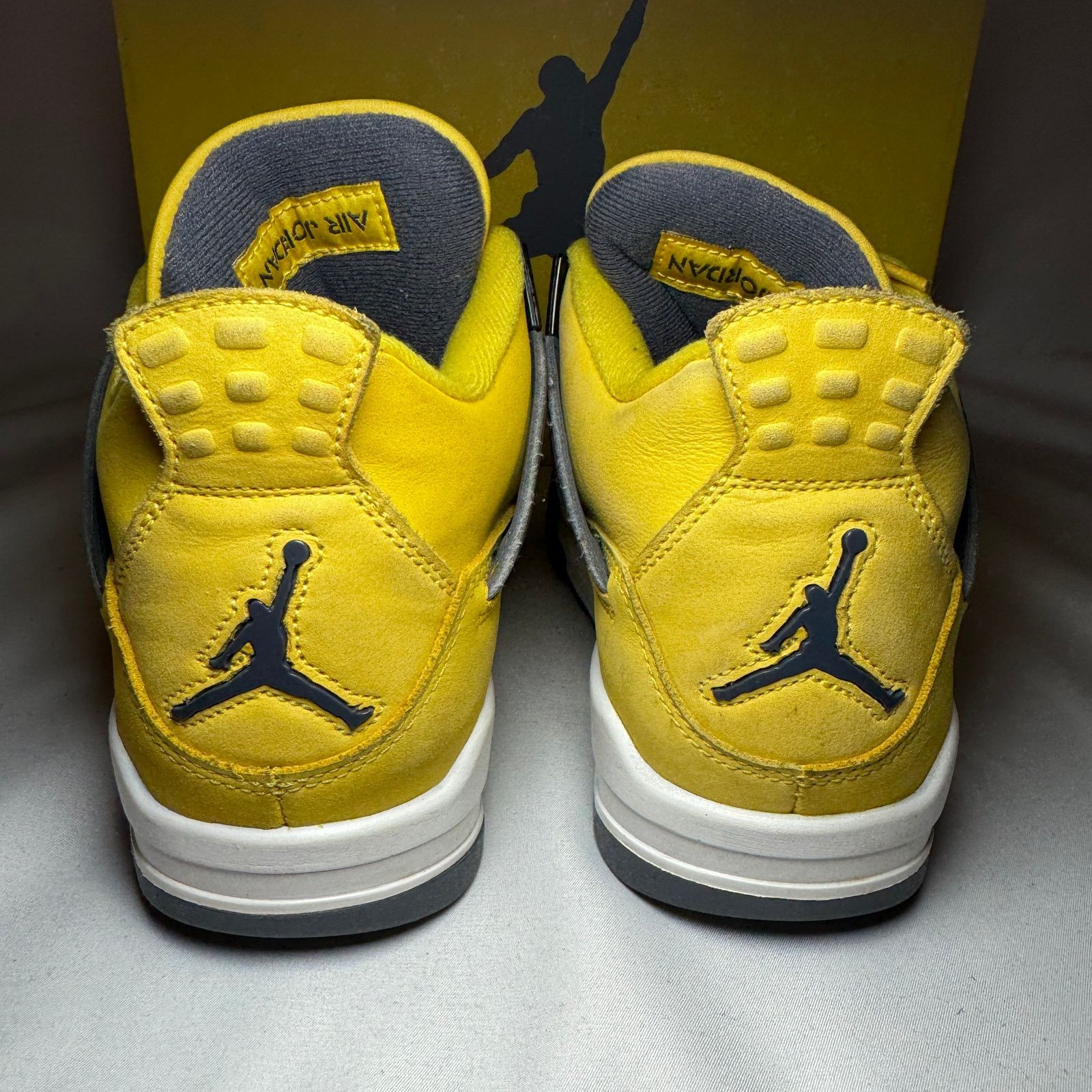 Jordan Brand × Nike Size 7.5 Nike Air Jordan 4 Retro Lightning 2021 Men's Shoes Size US 7.5 / EU 40-41 - 6 Thumbnail