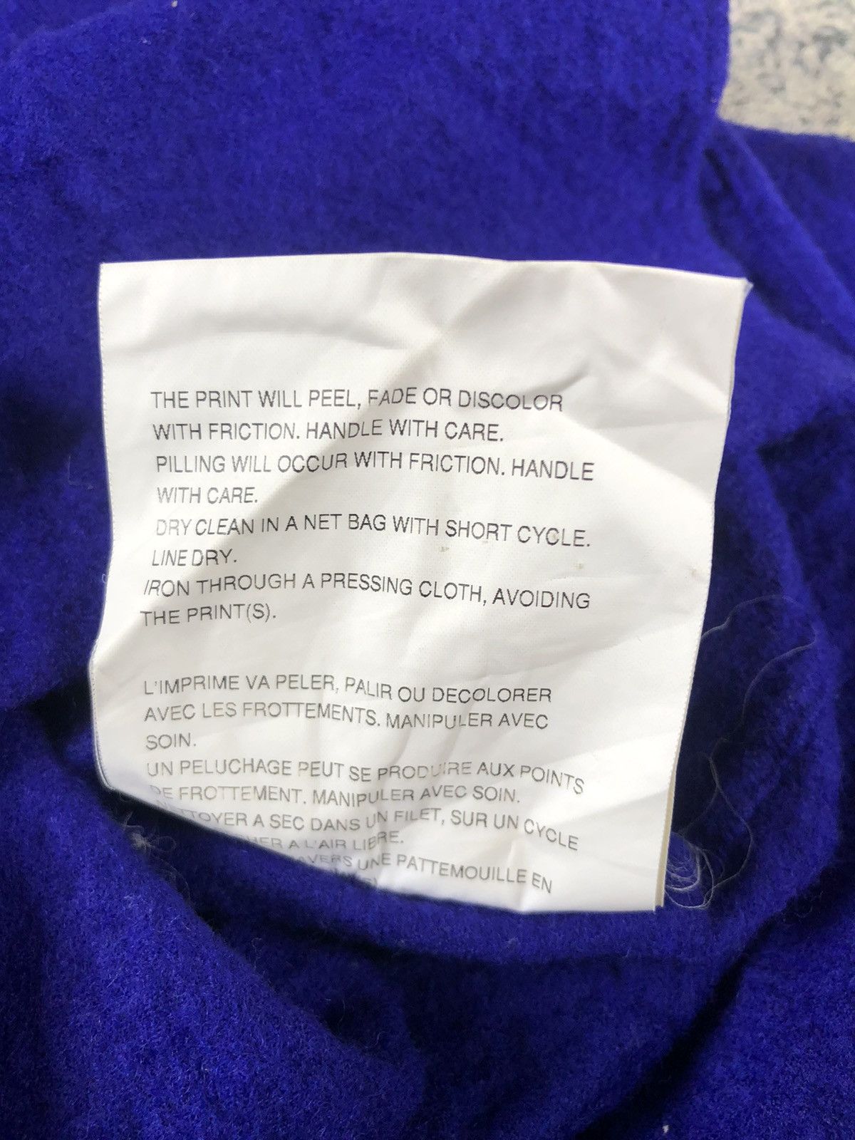 Junya Watanabe Junya watanabe "south dakota middle school cows" Wool shirt Size US L / EU 52-54 / 3 - 7 Thumbnail