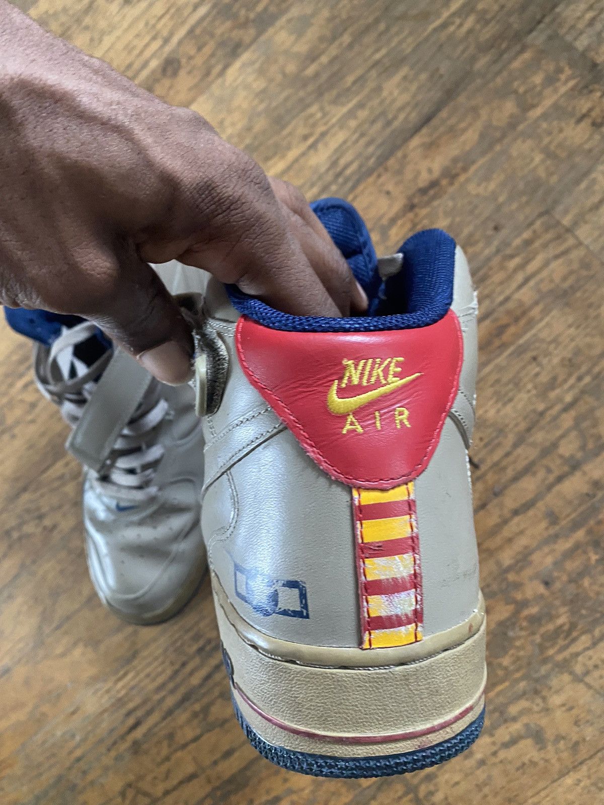 Nike Air Force One Tuskegee Size US 11 / EU 44 - 4 Thumbnail