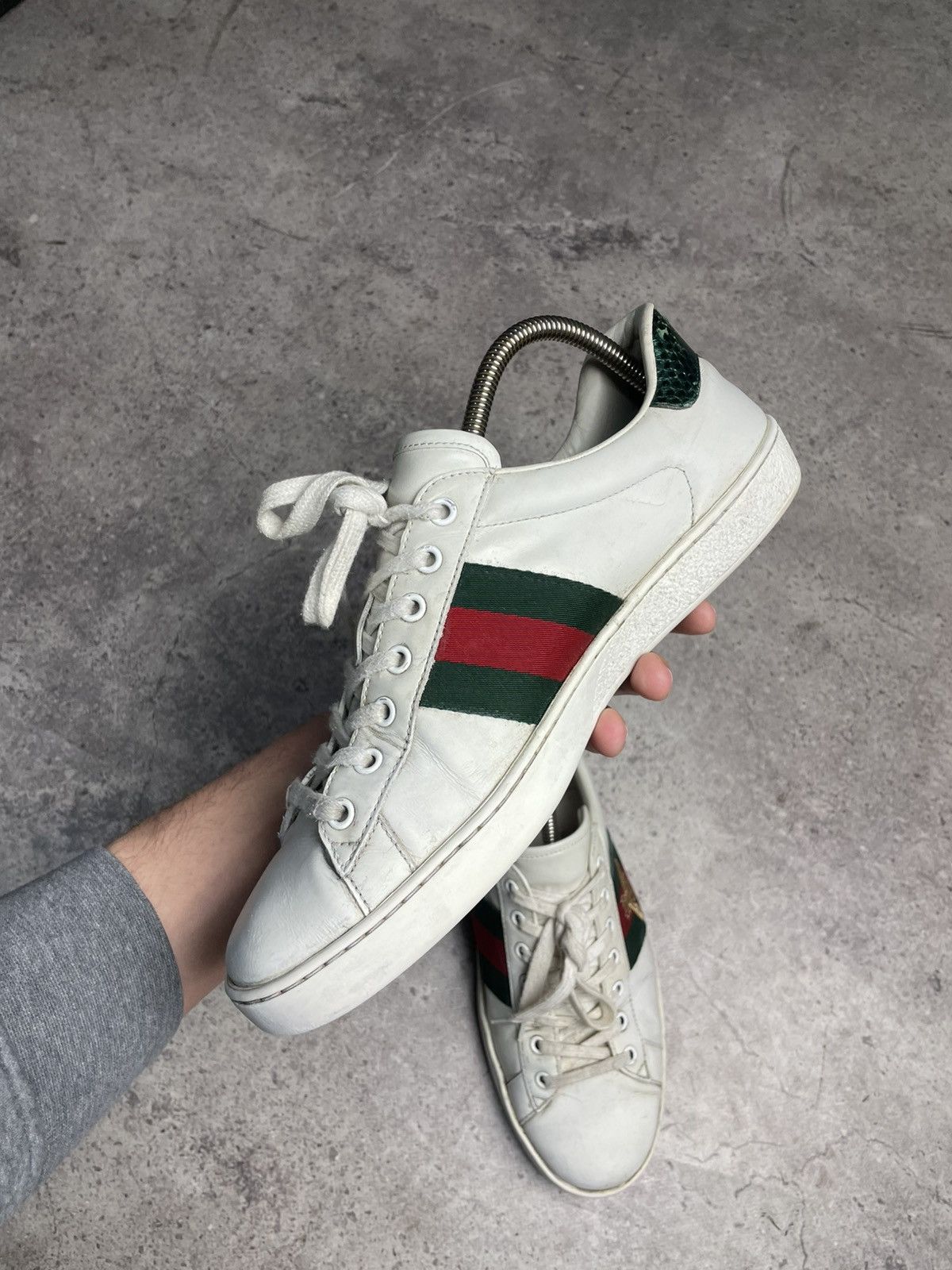 Gucci Gucci Ace Bee Sneakers Size US 8 / EU 41 - 4 Thumbnail