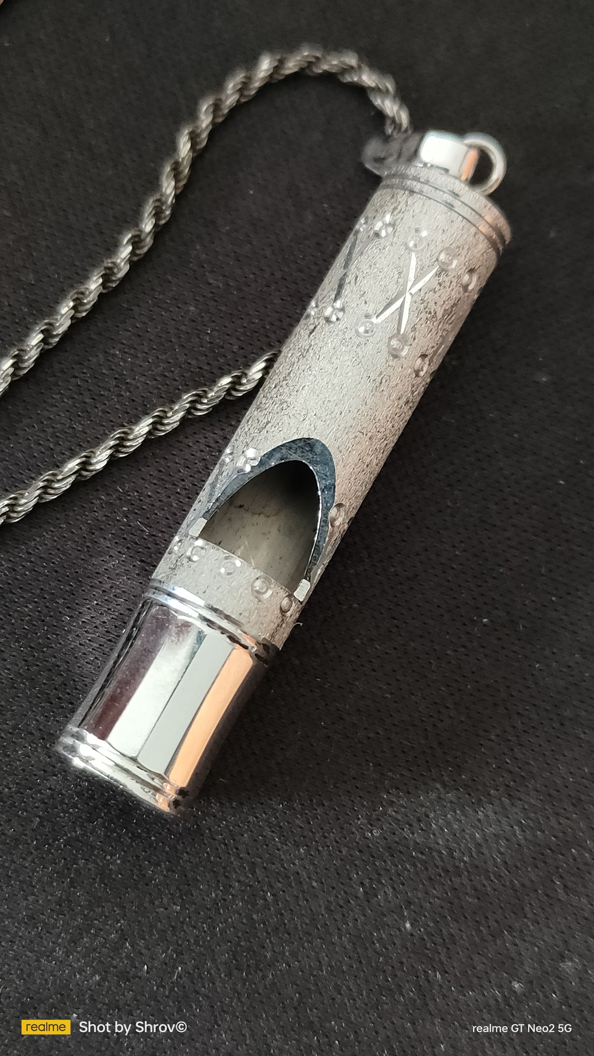 Other SILVER 925 WHISTLE PENDANT SILVER ITALY Size ONE SIZE - 8 Thumbnail