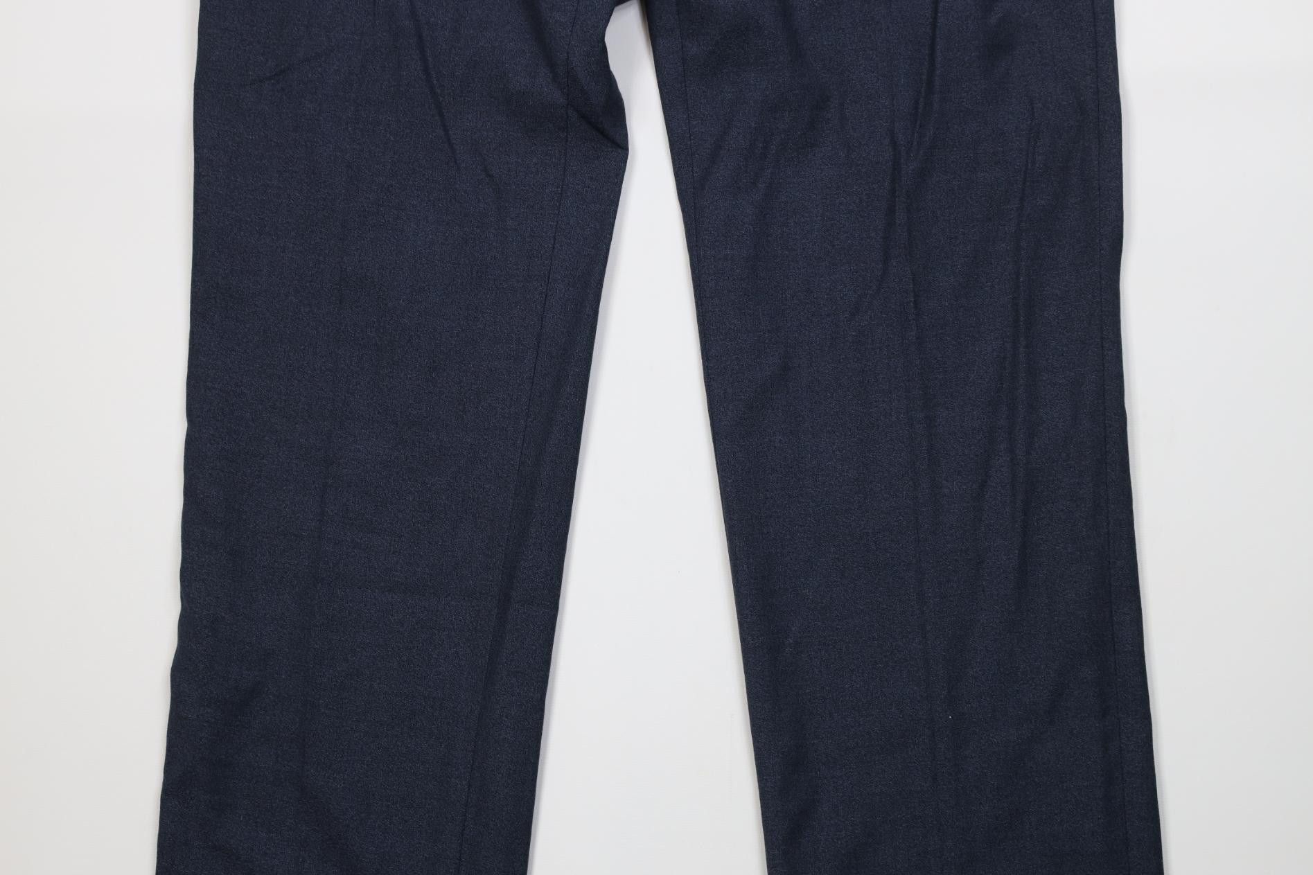 Banana Republic Banana Republic Slim Fit Wool Knit Chino Pants Trousers Blue Size US 31 - 3 Thumbnail
