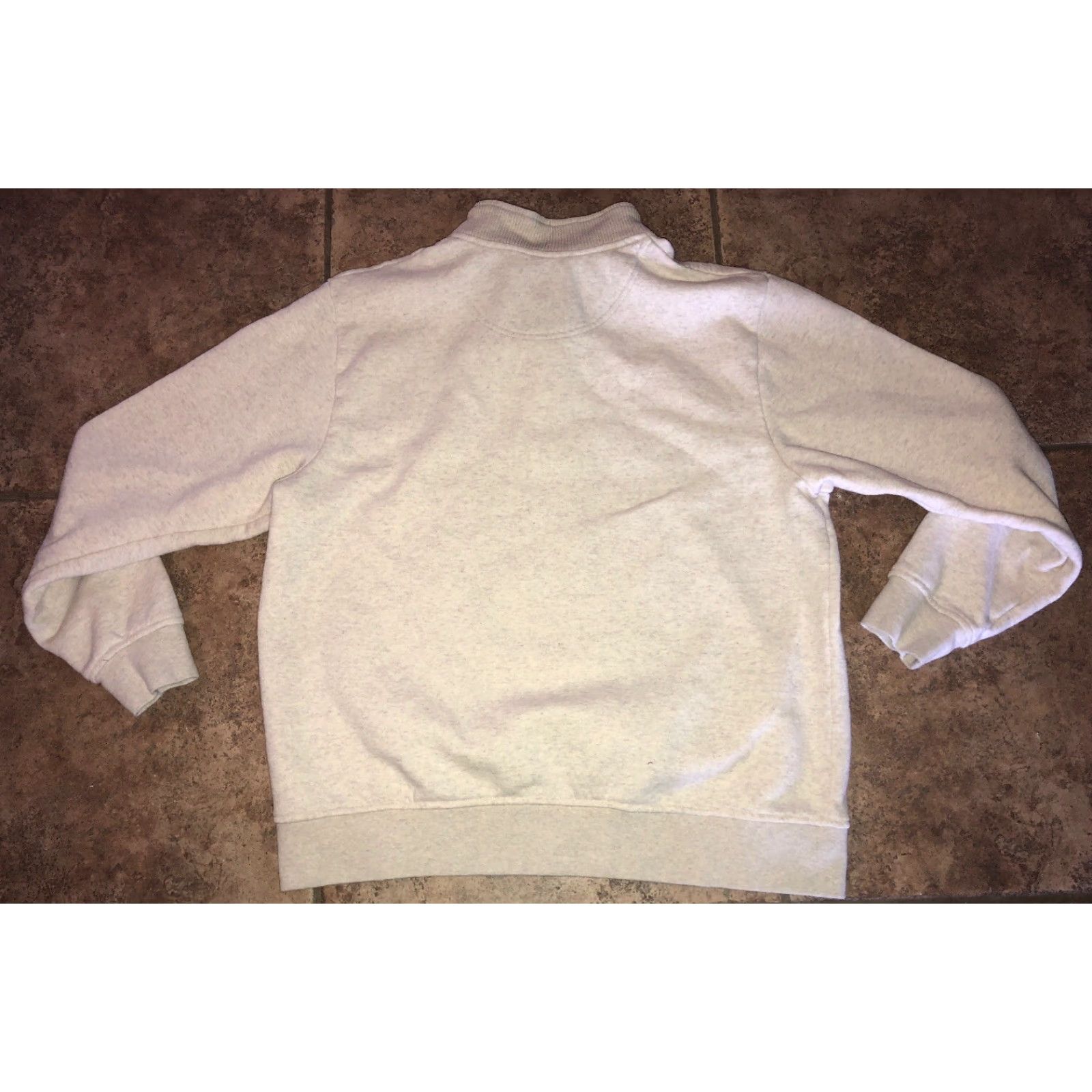Orvis VINTAGE Orvis Fleece Lined 1/4 Zip Sweater Adult XL White Mens Size US XL / EU 56 / 4 - 4 Thumbnail