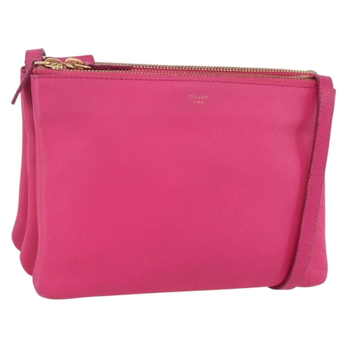 Celine Celine Trio Leather Size ONE SIZE - 1 Thumbnail