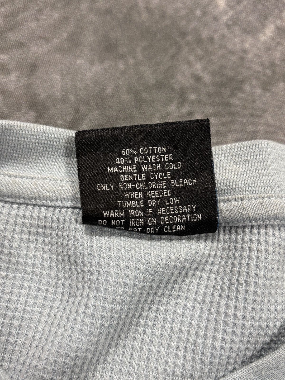 Southpole Y2K Vintage Southpole Thermal Longsleeve Waffle Knit 1990s Size US XXL / EU 58 / 5 - 4 Thumbnail