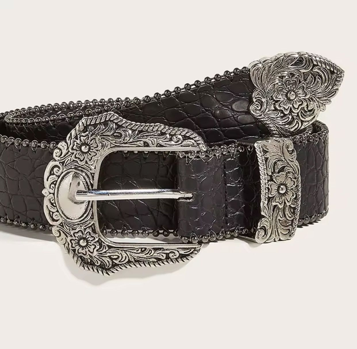 Japanese Brand × Vintage Y2K Gothic Buckle Belt Size ONE SIZE - 5 Thumbnail
