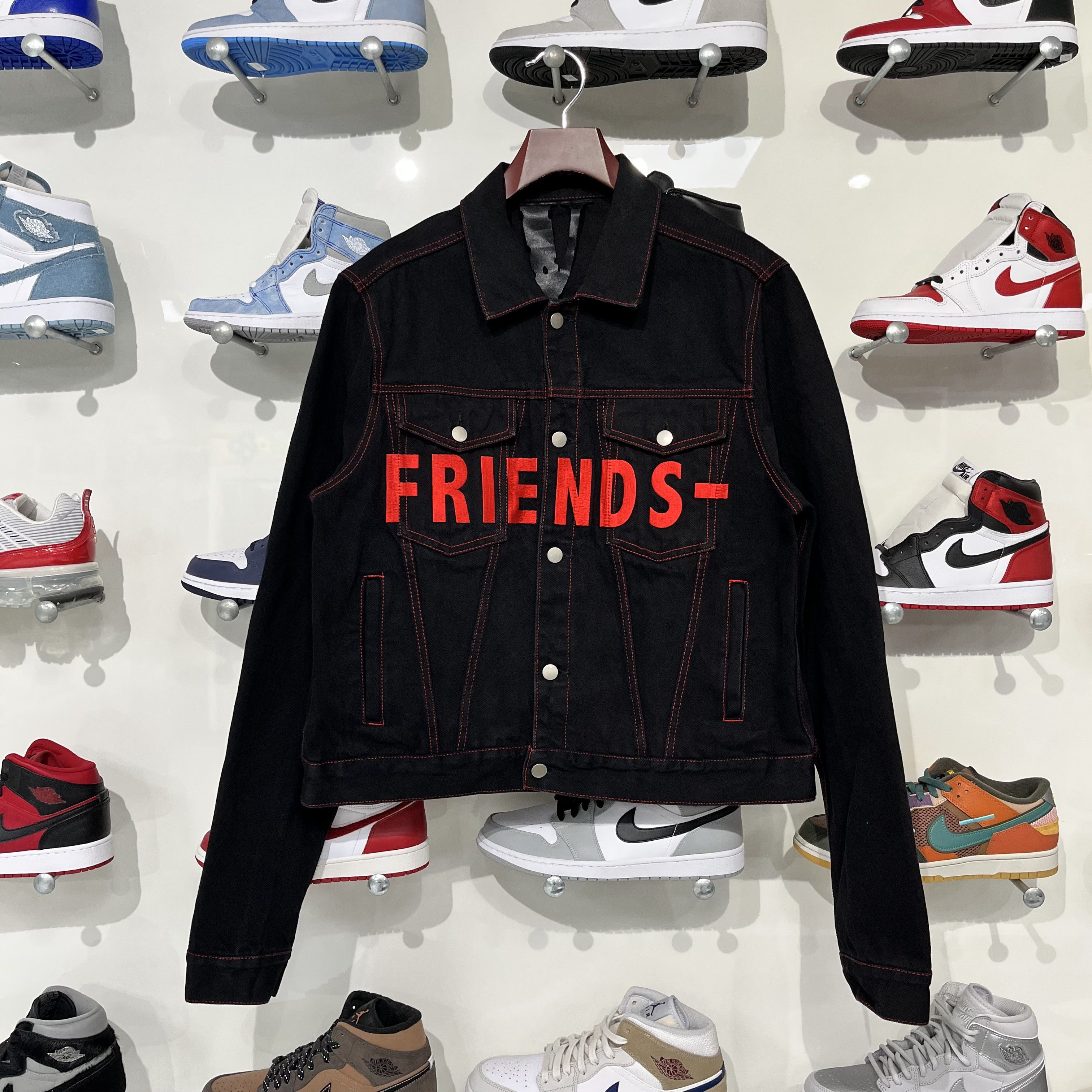 Vlone Vlone Friends Denim Jacket Size US L / EU 52-54 / 3 - 1 Thumbnail