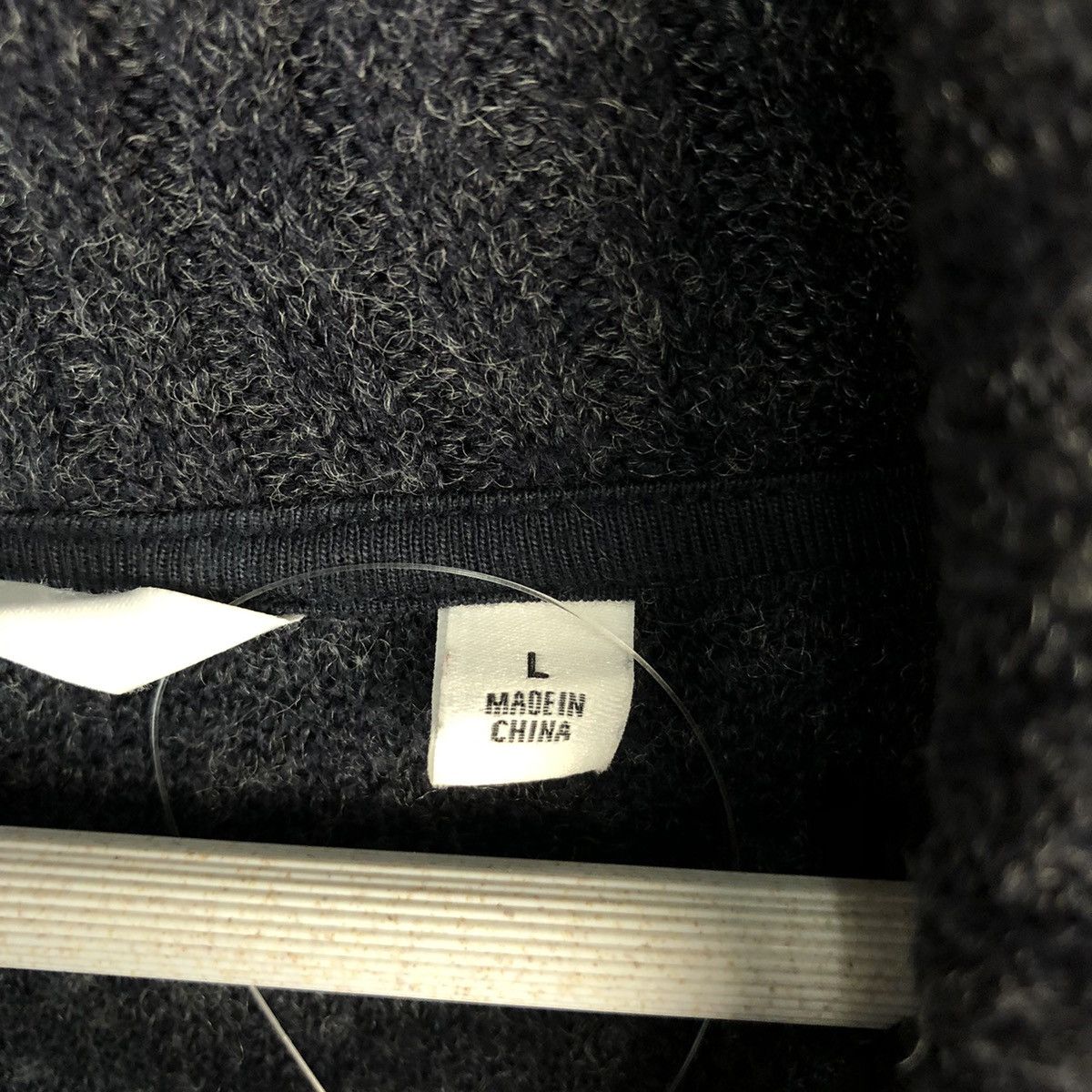 Japanese Brand Uniqlo Black Cardigan Knitwear #A1358 Size L / US 10 / IT 46 - 10 Thumbnail