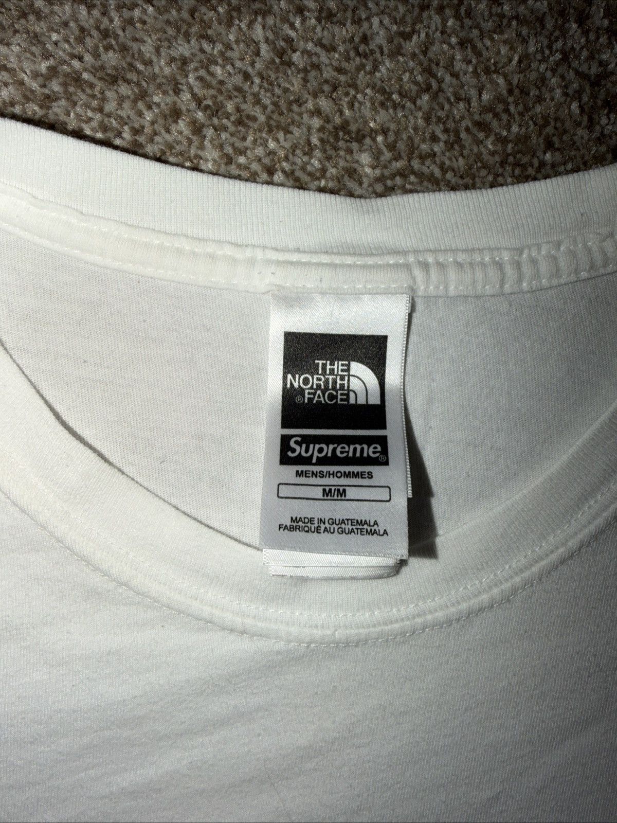 Supreme × The North Face Supreme X The North Face Metallic Logo Tee White Tee Shirt Size US M / EU 48-50 / 2 - 7 Thumbnail