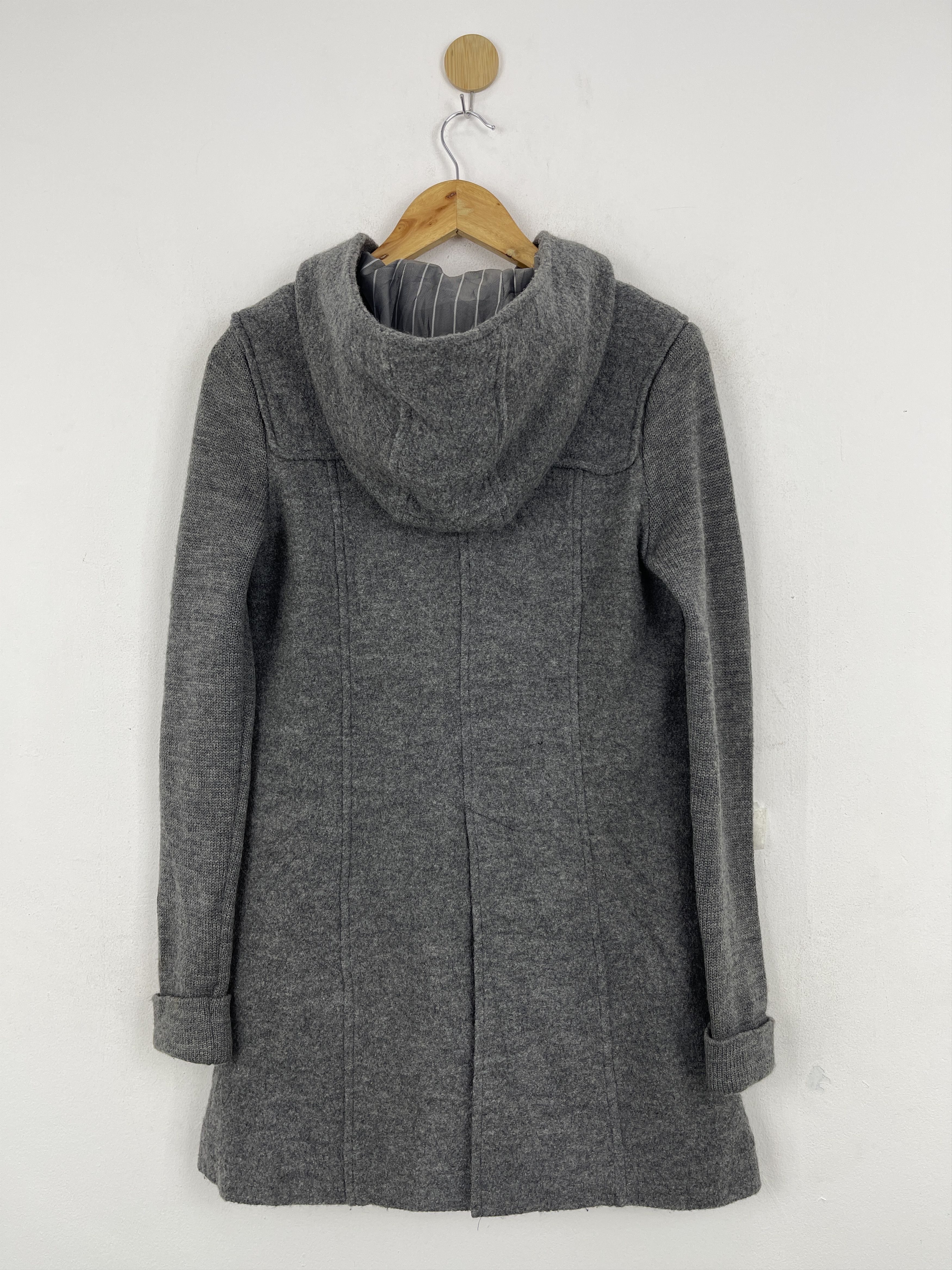 Comme Ca Ism Vtg Comme Ca Ism Grey Wool Morris Duffle Coat Jacket JA0087 Size US M / EU 48-50 / 2 - 2 Thumbnail