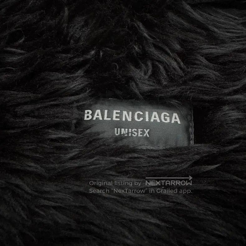 Balenciaga Balenciaga Fur Denim Jacket. Size US S / EU 44-46 / 1 - 3 Thumbnail